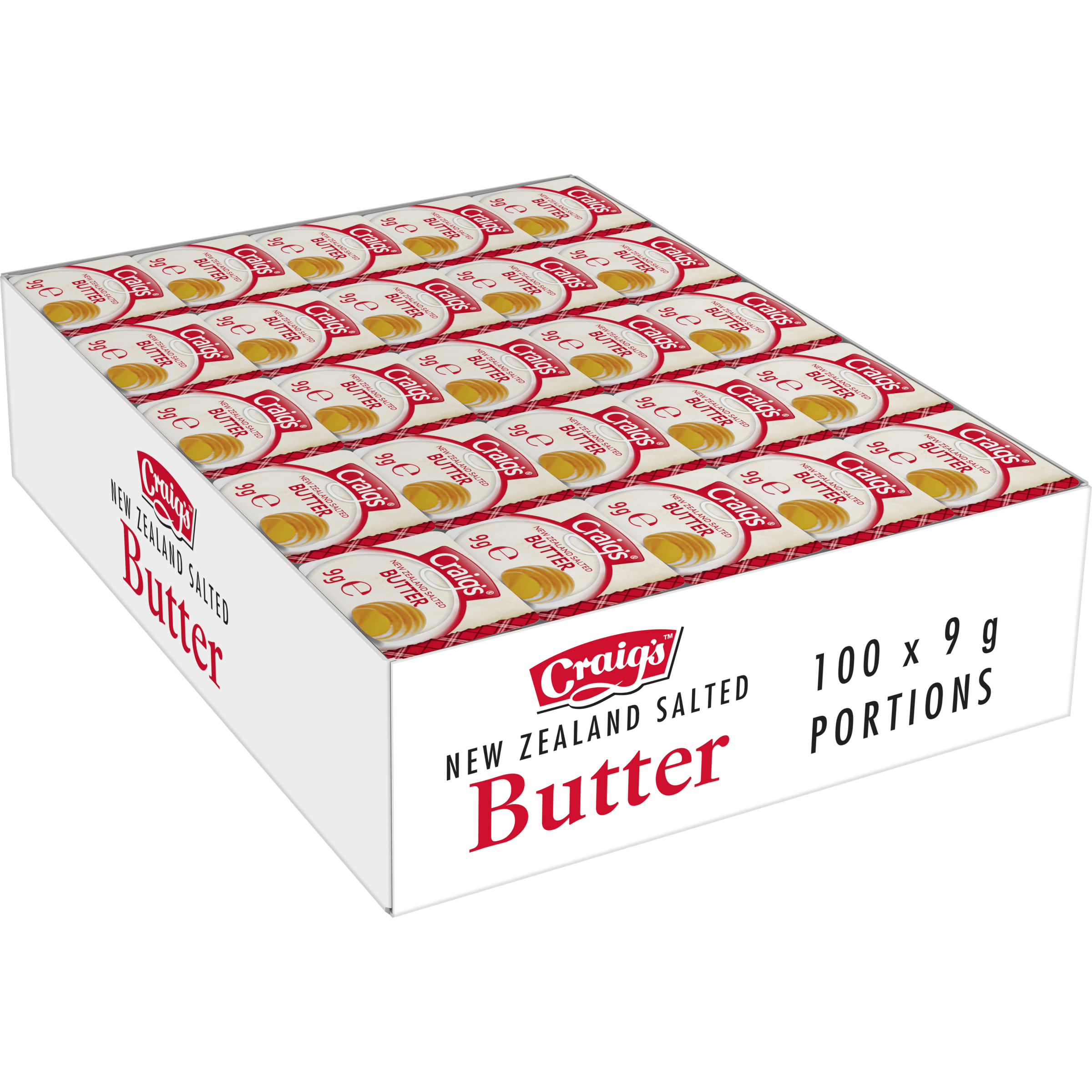 Craig's® New Zealand Salted Butter  9 g portions