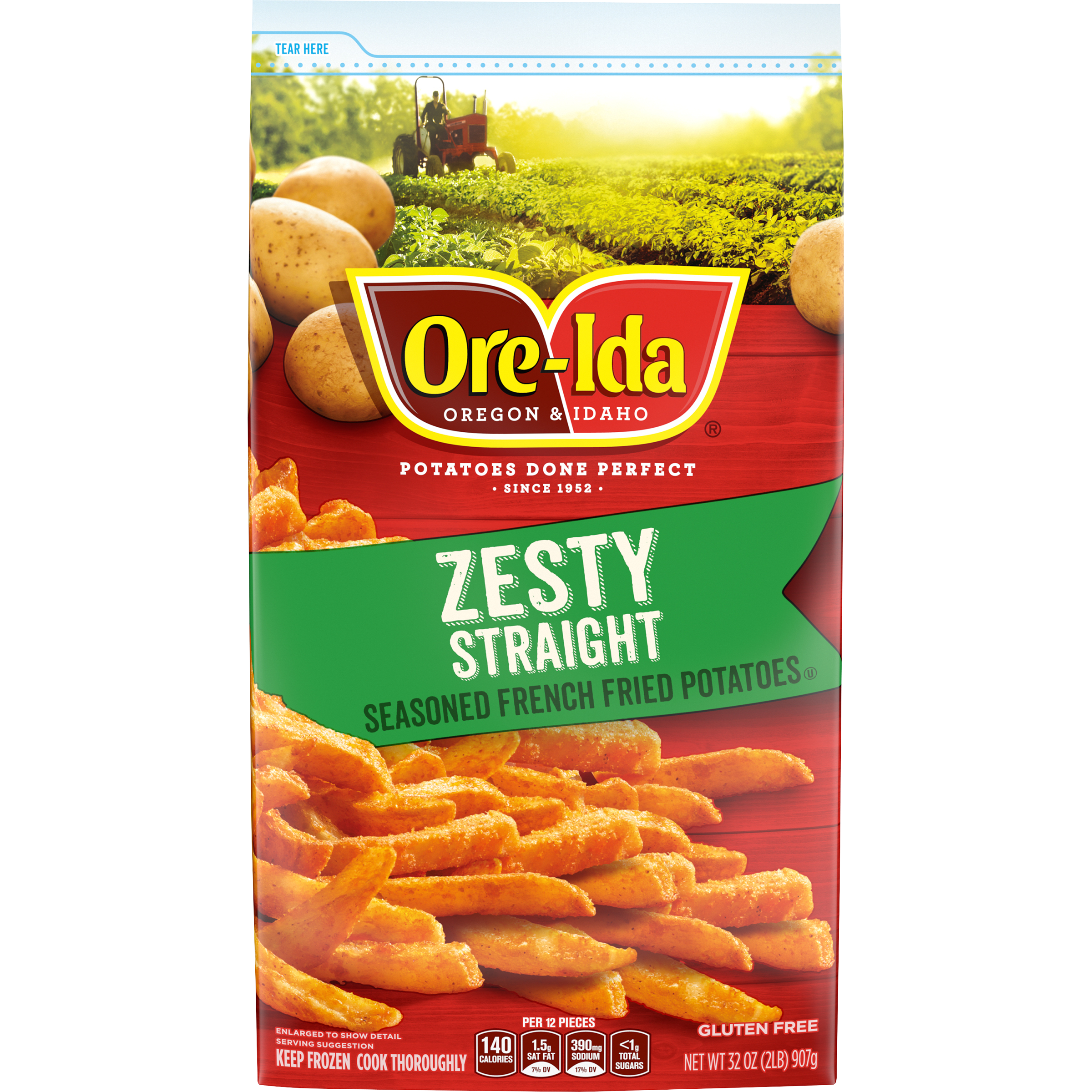 Zesty Straight-Cut Seasoned French Fried Potatoes