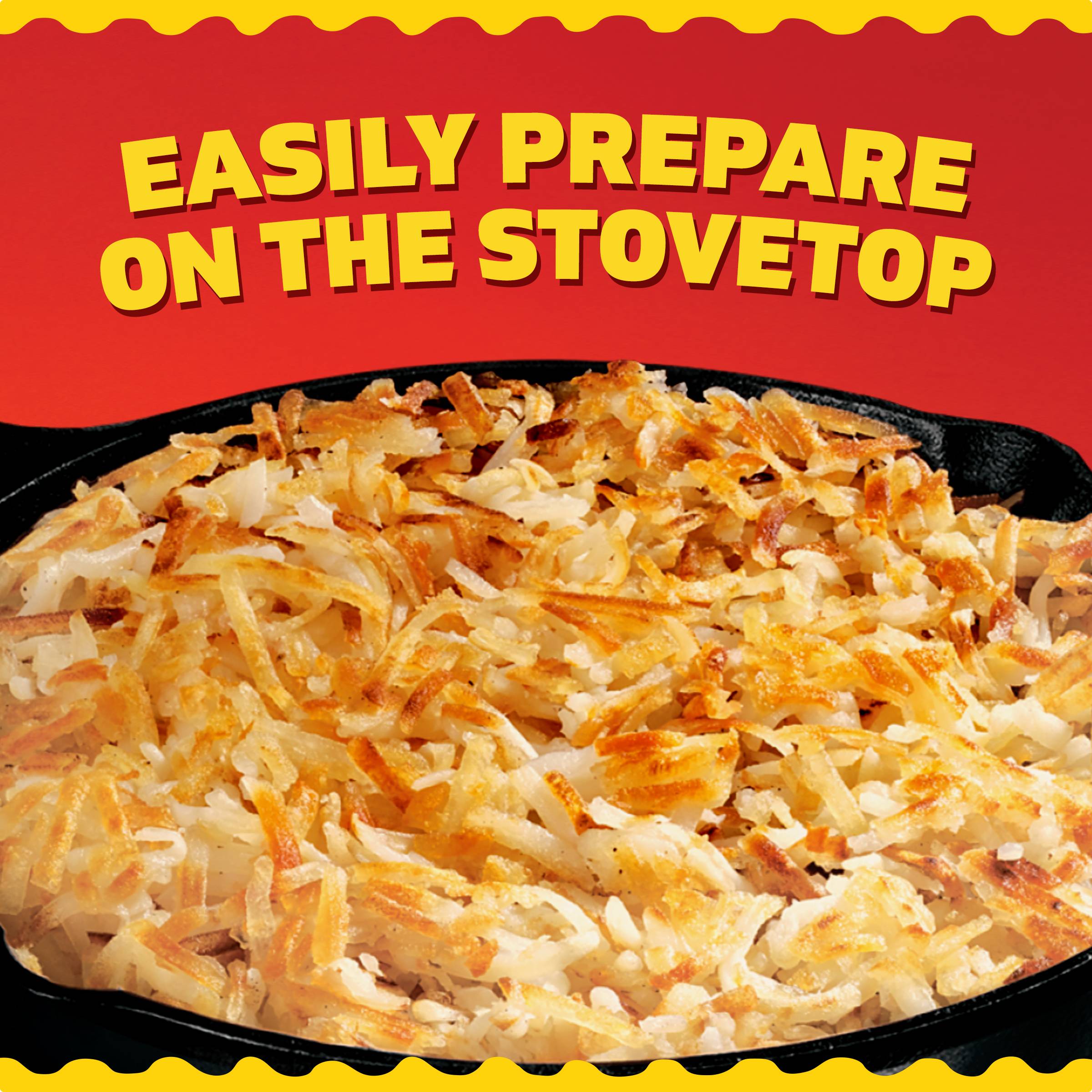 Shredded Hash Brown Potatoes