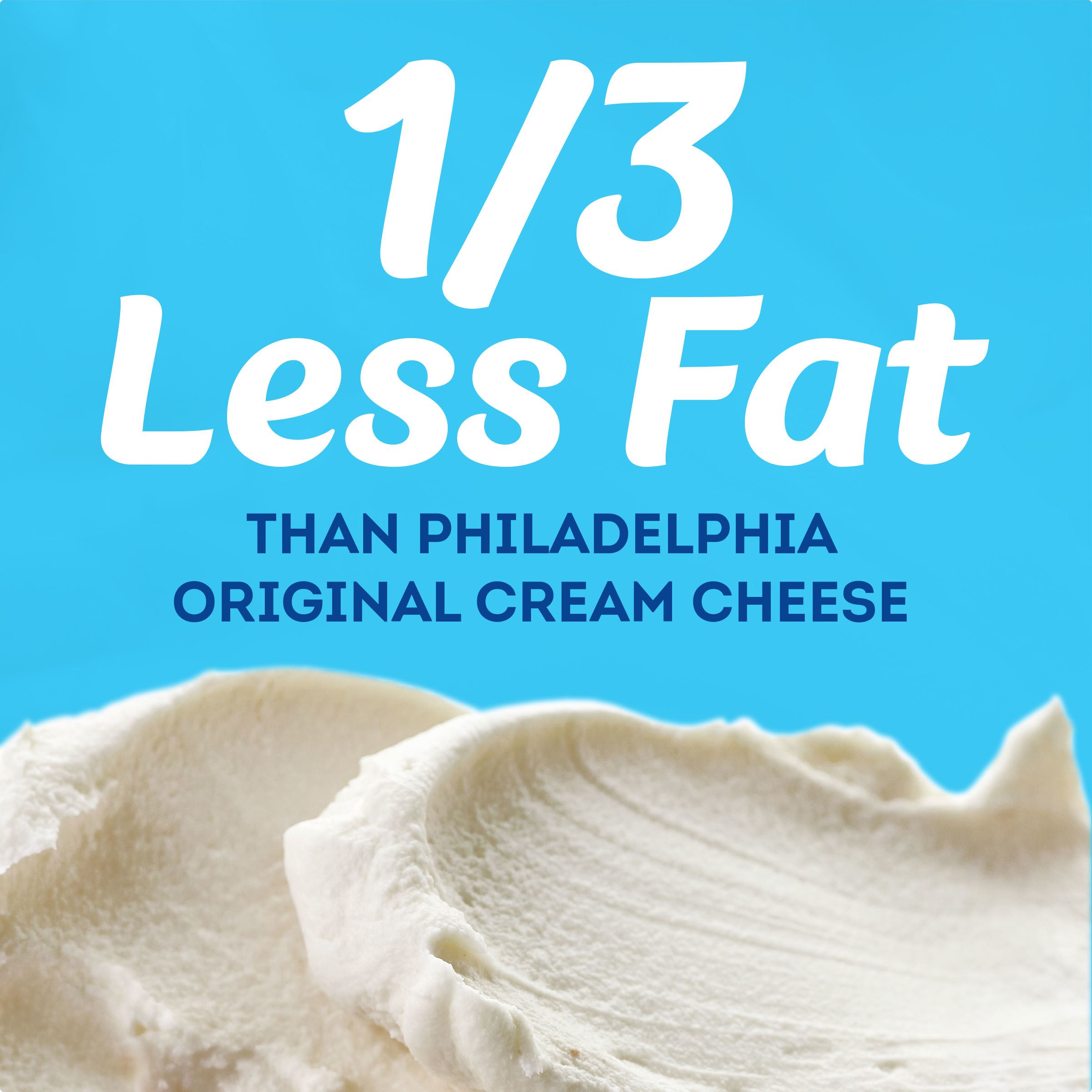 Reduced Fat Cream Cheese Spread with a Third Less Fat
