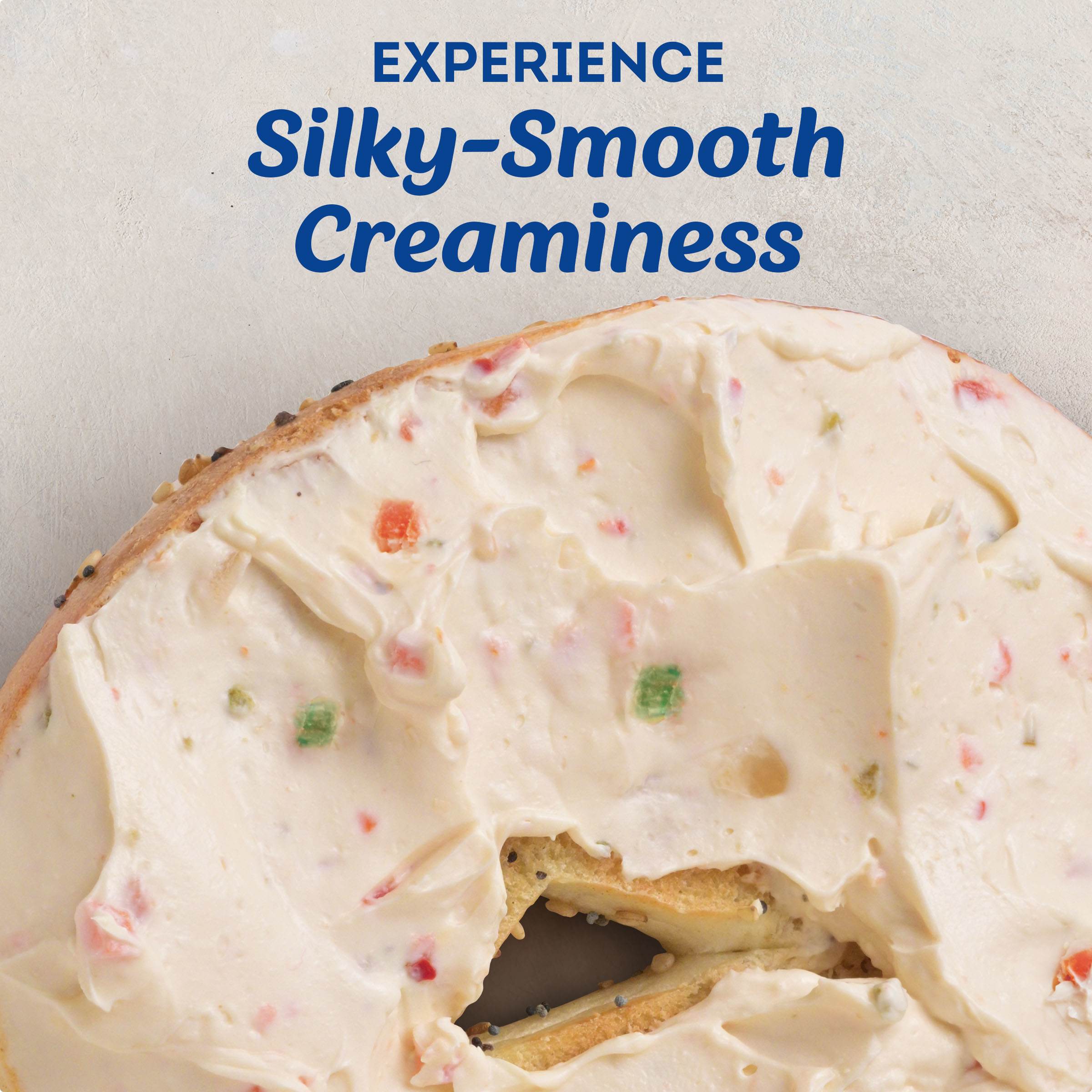 Garden Vegetable Reduced Fat Cream Cheese Spread with a Third Less Fat