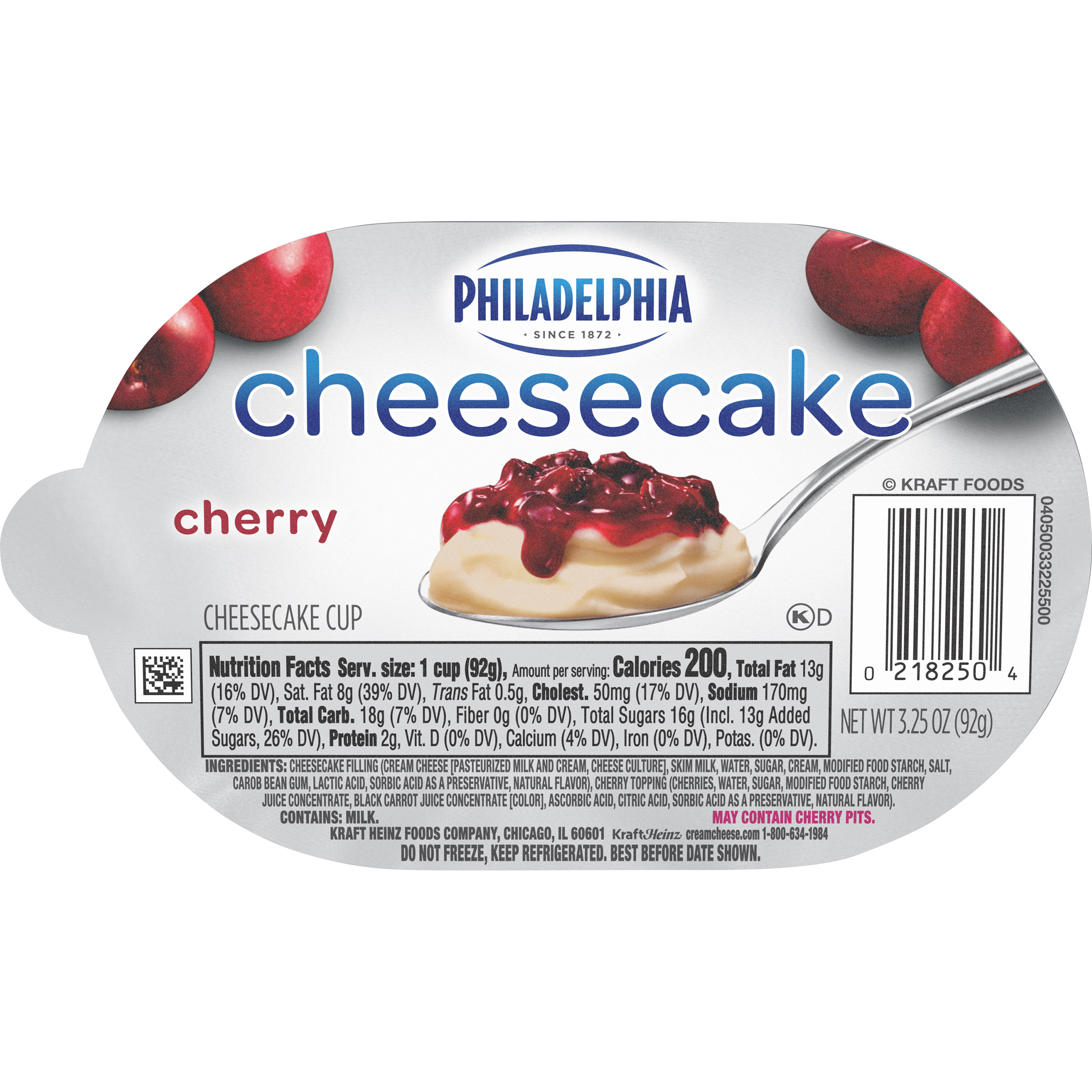 Cherry Cheesecake Refrigerated Snacks