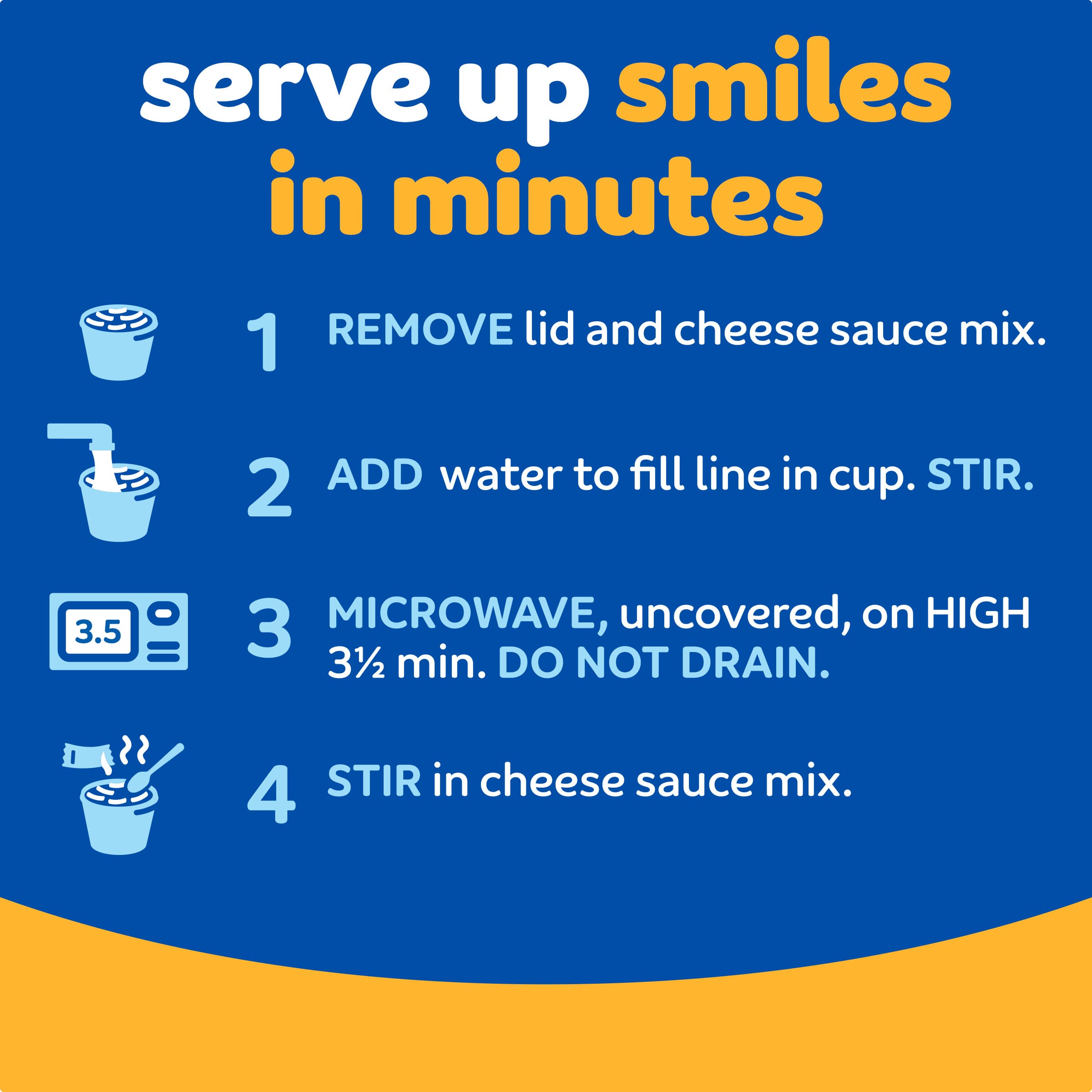 Original Mac & Cheese Macaroni and Cheese Microwaveable Dinner