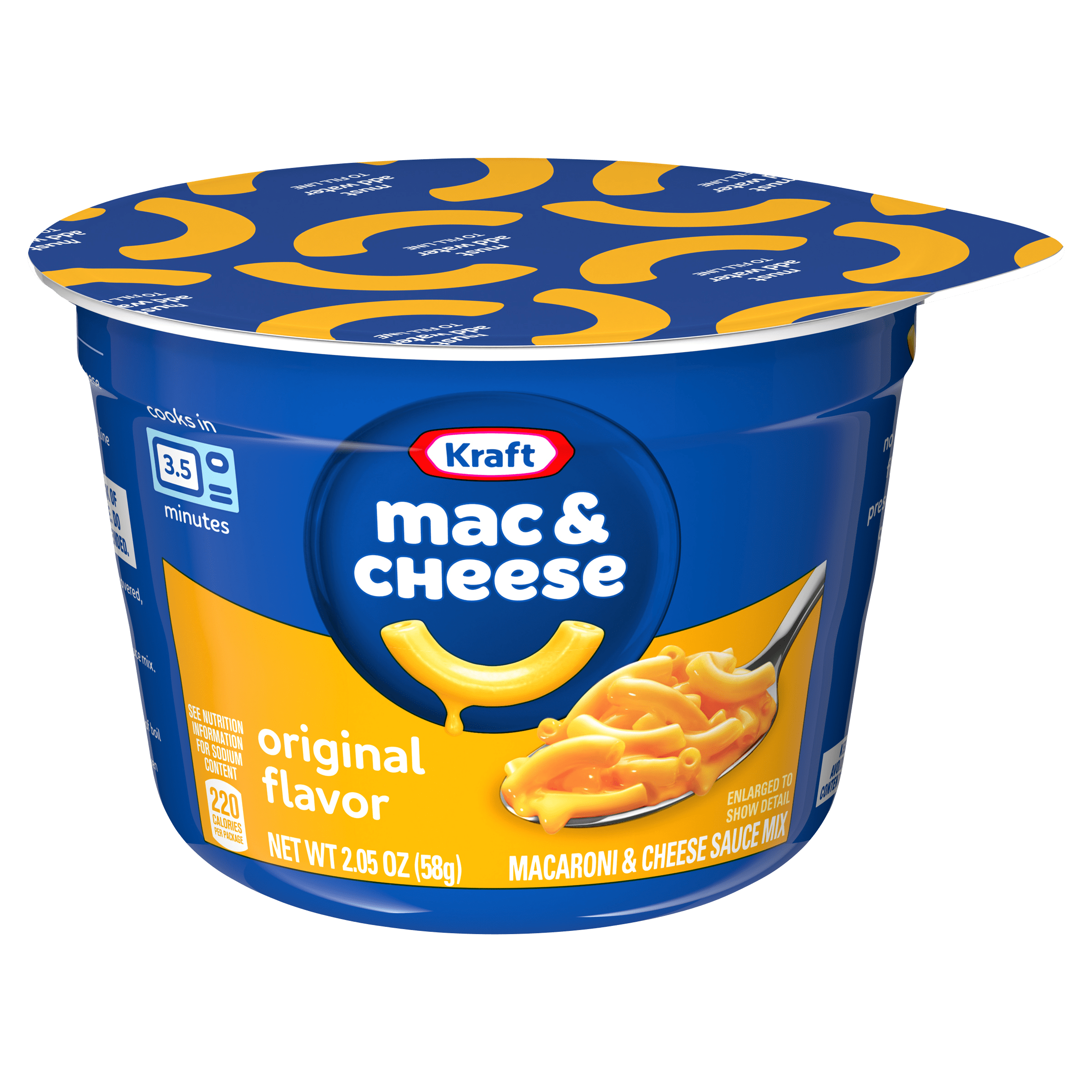 Original Mac & Cheese Macaroni and Cheese Microwaveable Dinner