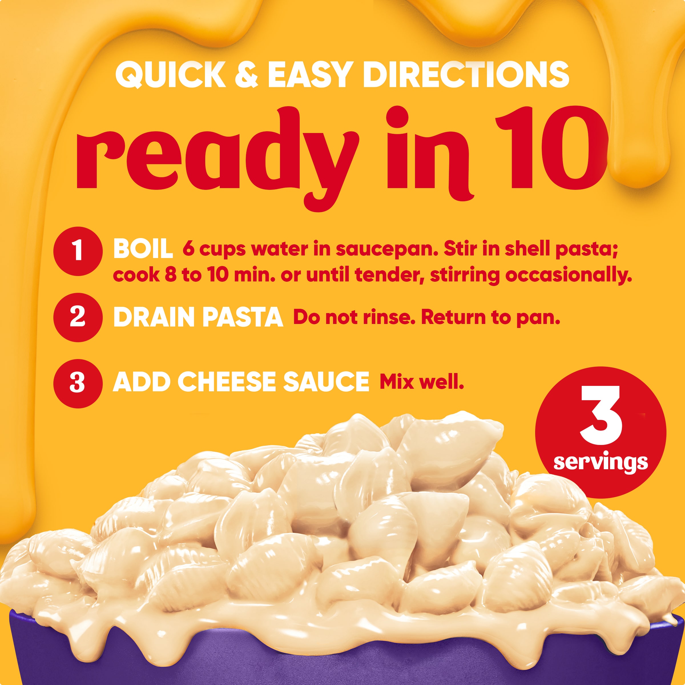 Shells & Cheese Queso Blanco Shell Pasta & Cheese Sauce