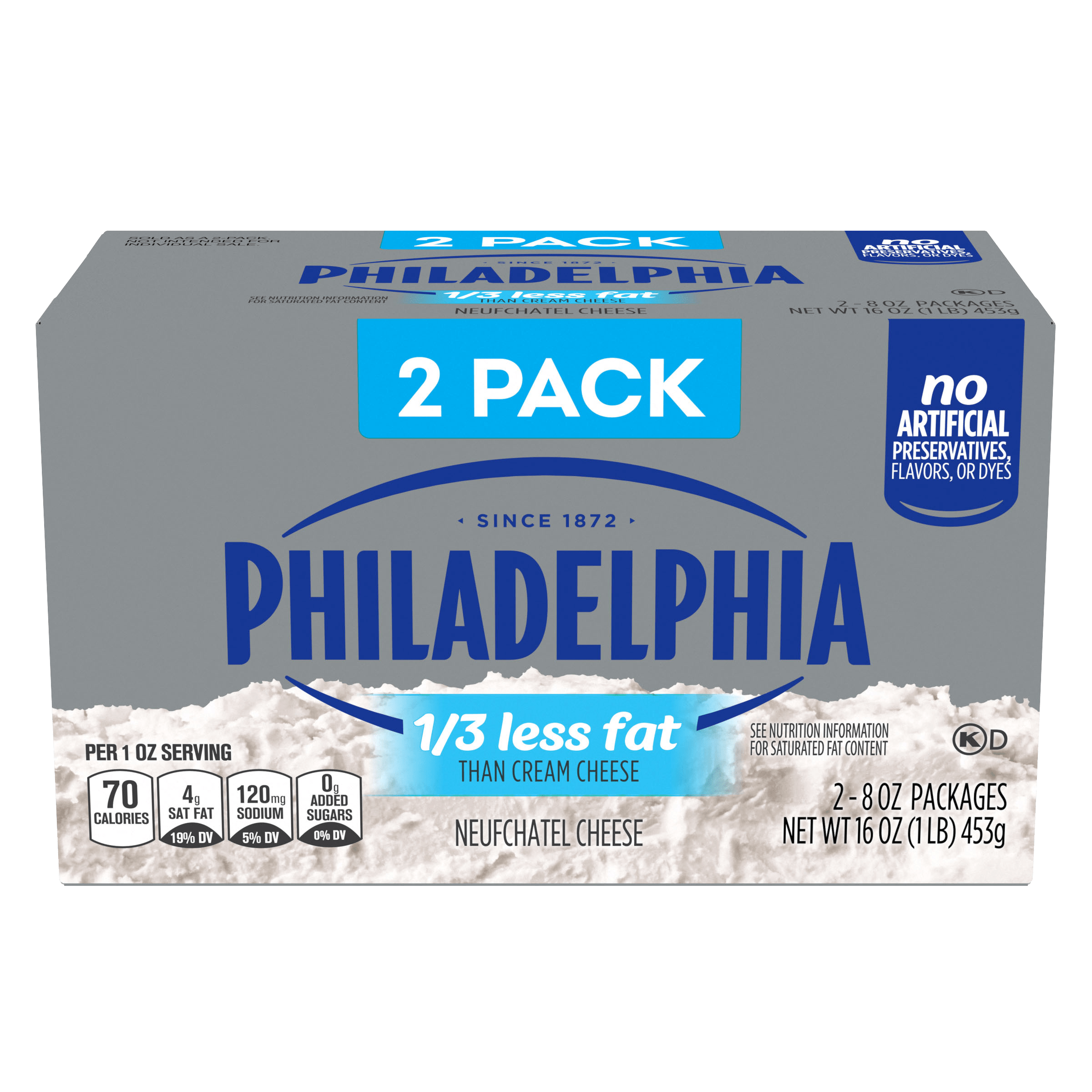 Neufchatel Cheese with a Third Less Fat than Cream Cheese