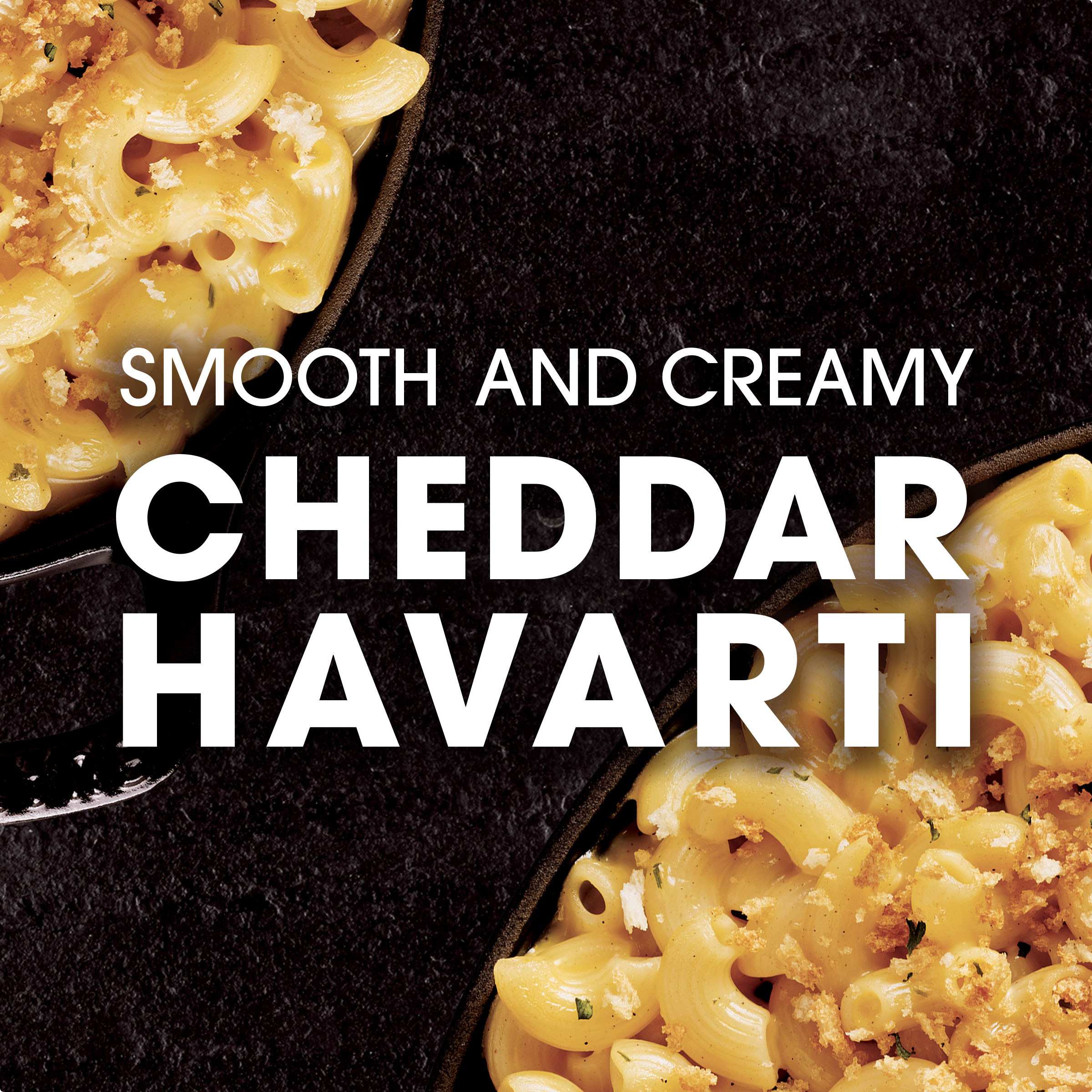 Cheddar Havarti Oven Baked Macaroni & Cheese Dinner