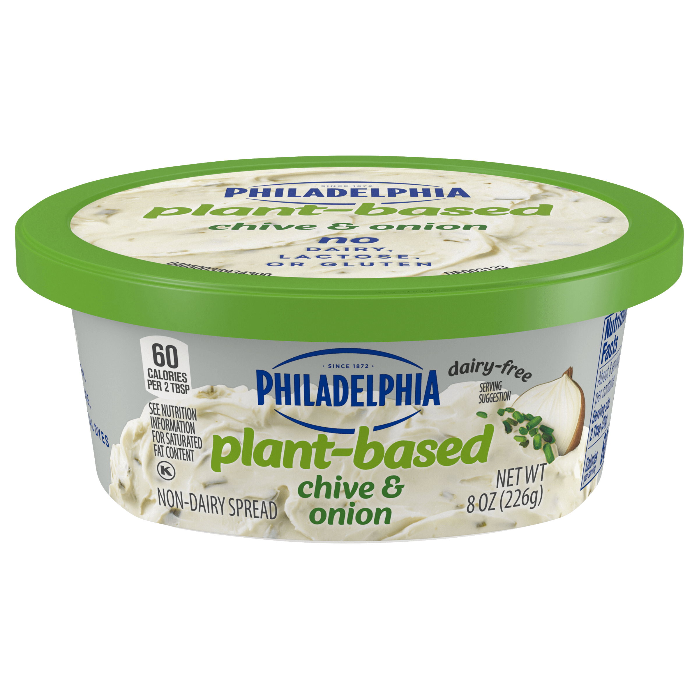 Non-Dairy Plant-Based Chive & Onion "Cream Cheese" Spread