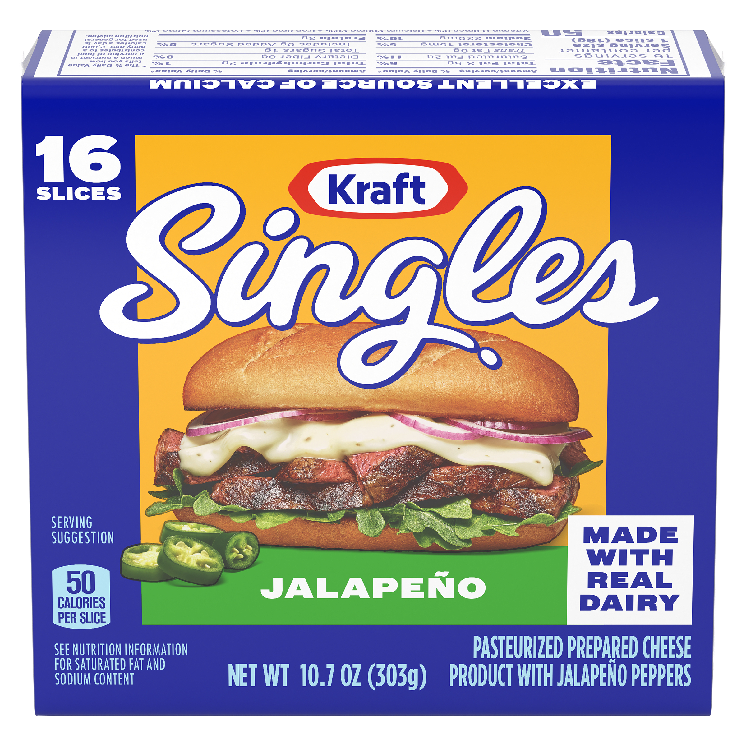 Jalapeno Cheese Slices