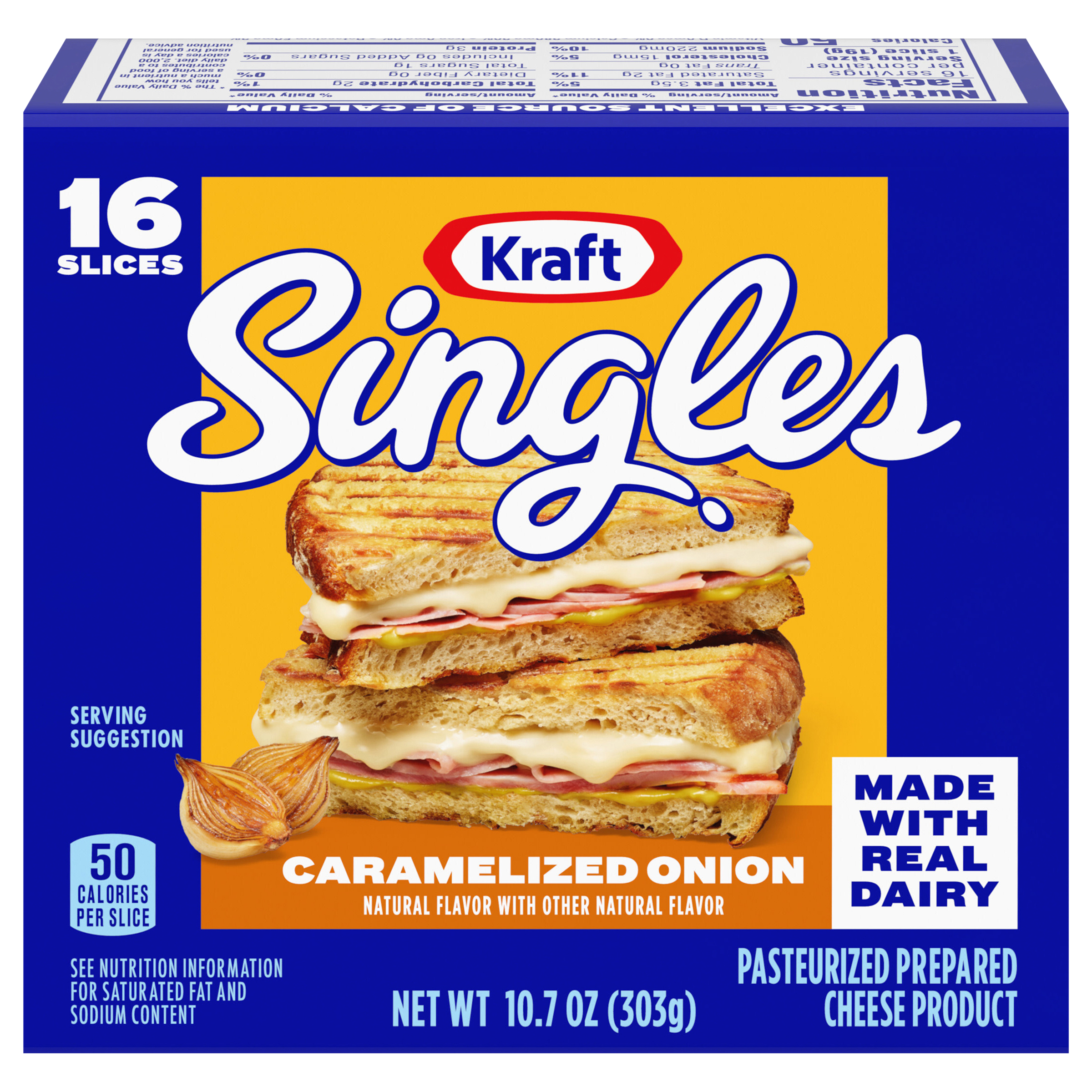 Caramelized Onion Cheese Slices