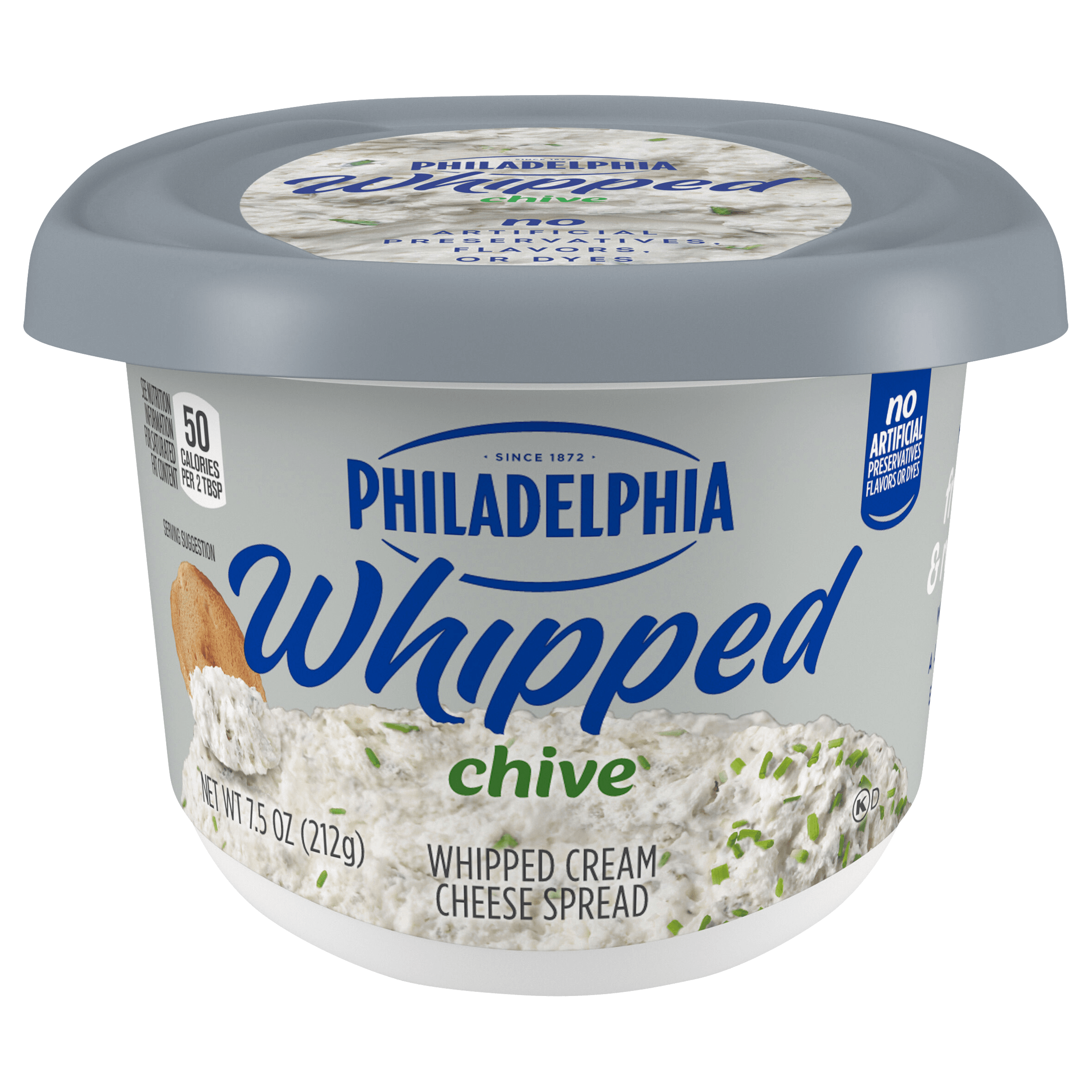 Chive Whipped Cream Cheese Spread