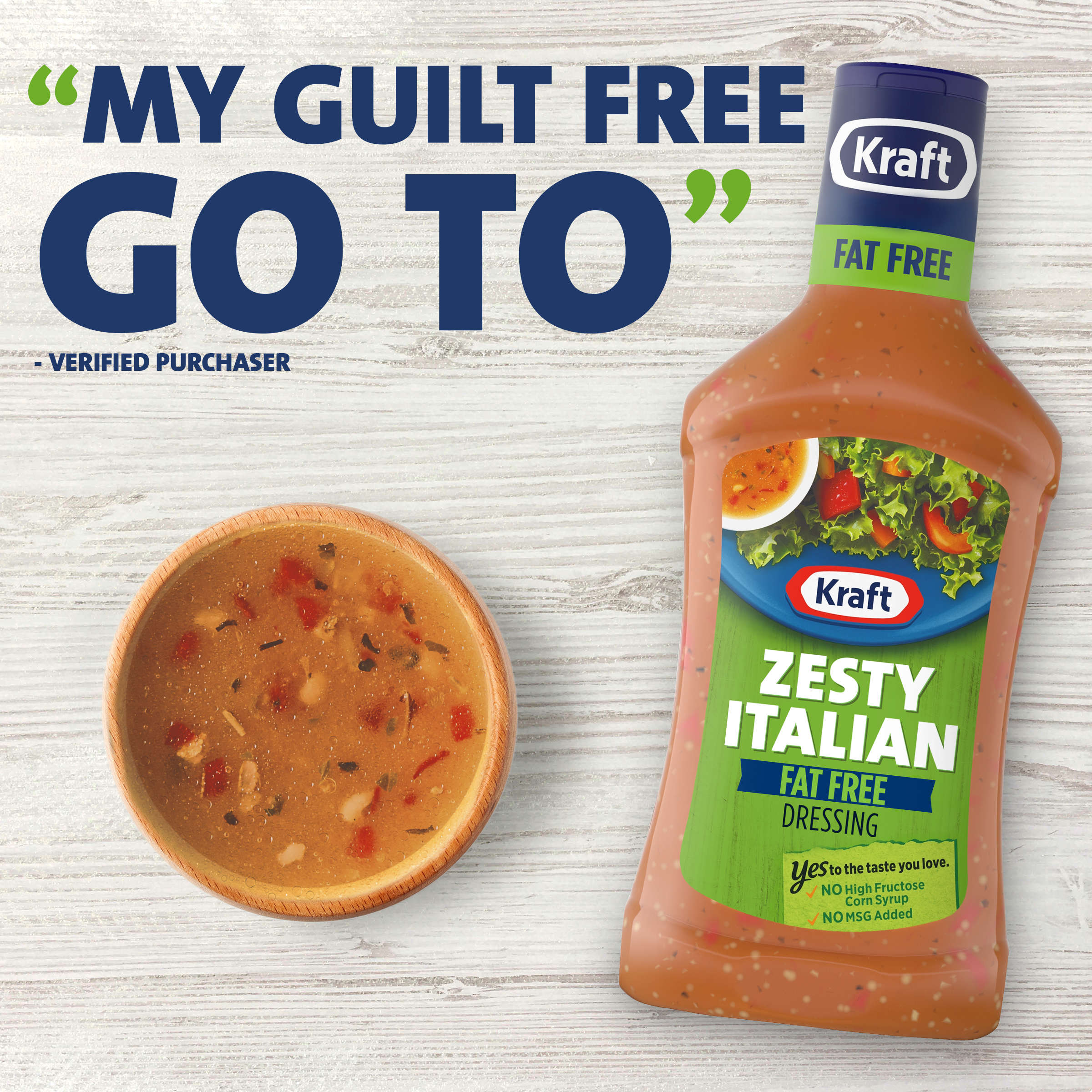 Zesty Italian Fat Free Dressing