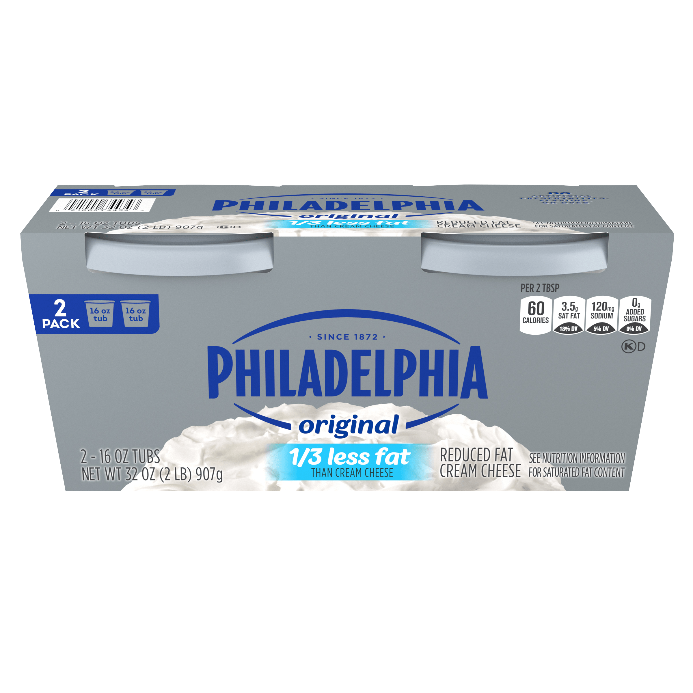 Reduced Fat Cream Cheese Spread with 1/3 Less Fat