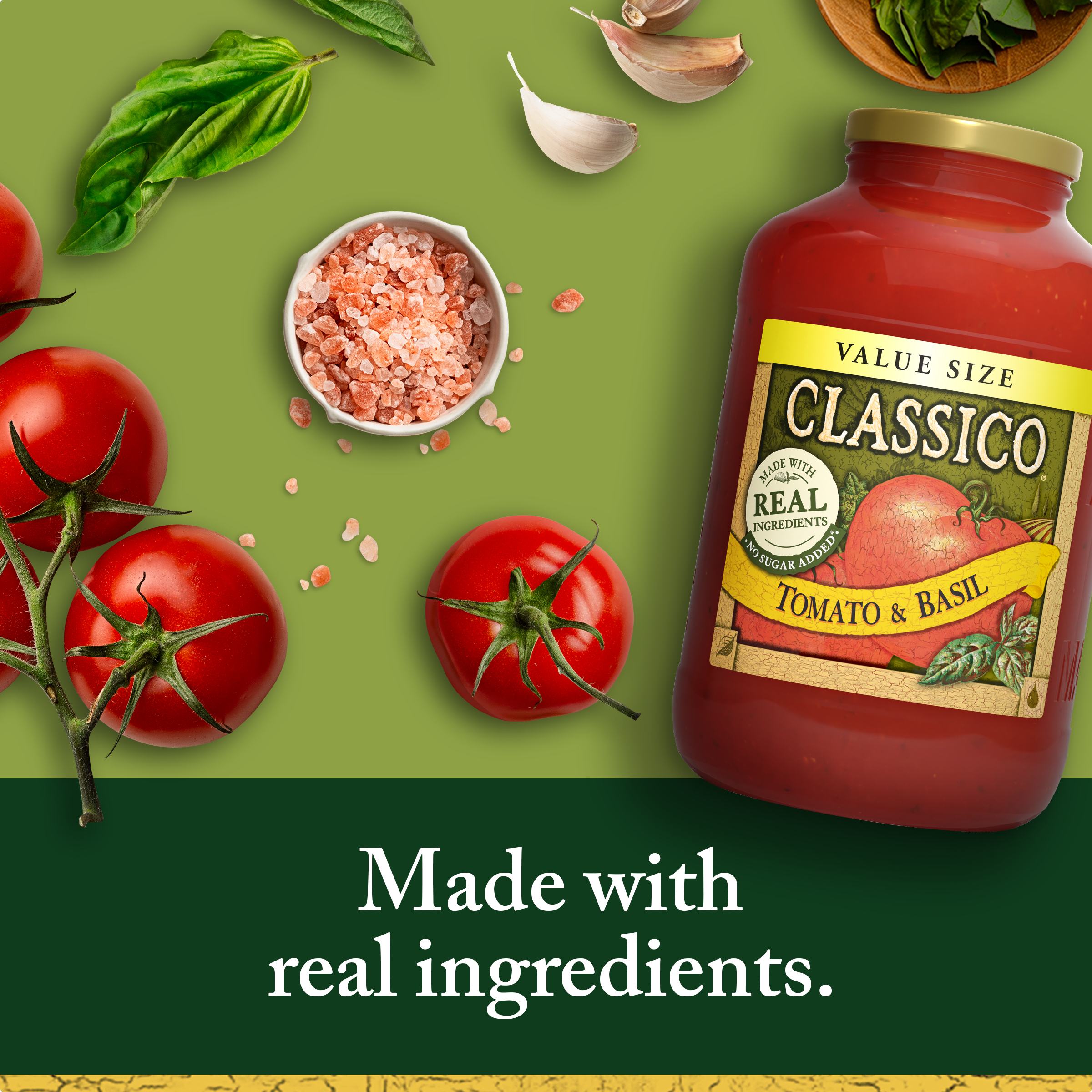 Tomato & Basil Pasta Sauce Value Size