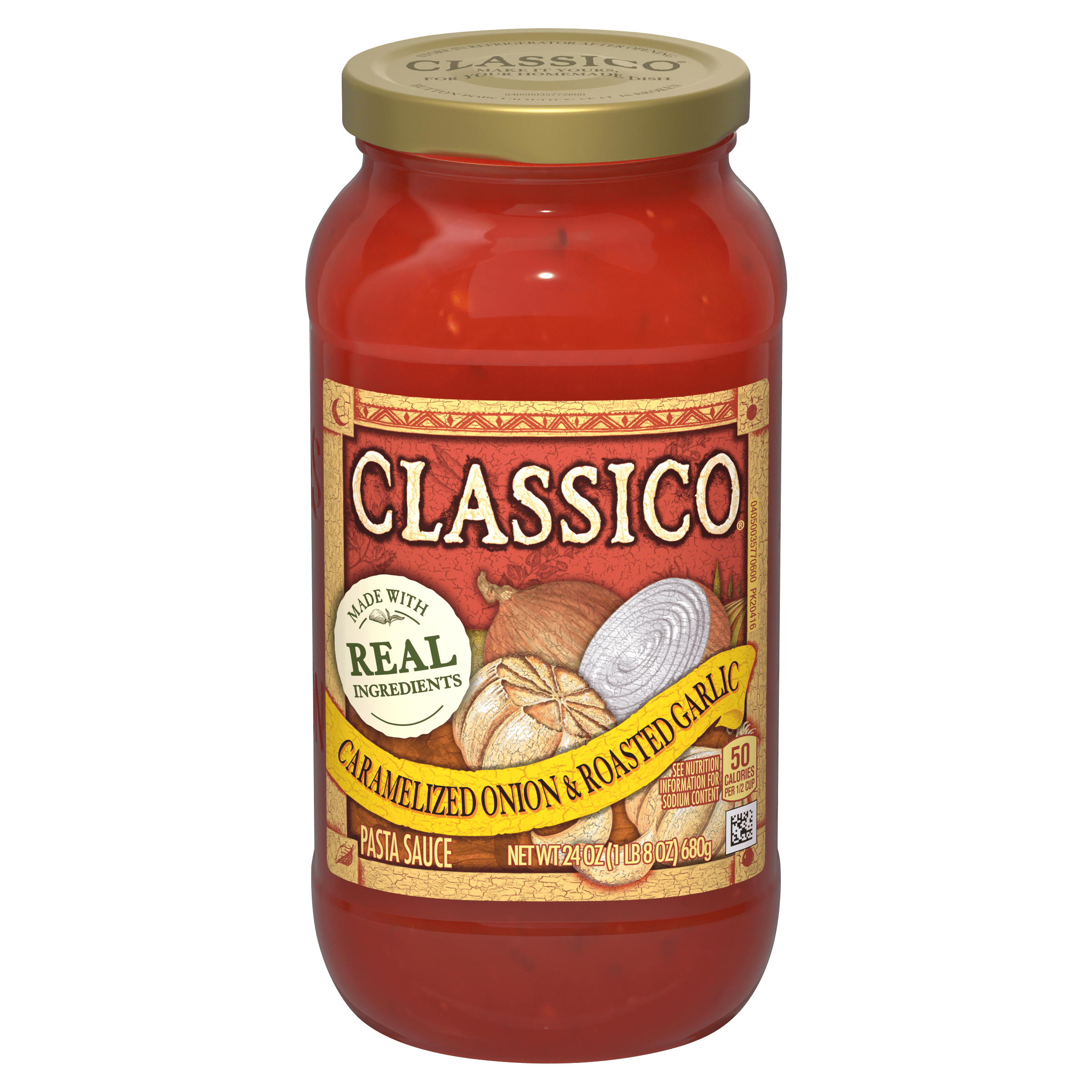 Caramelized Onion & Roasted Garlic Pasta Sauce