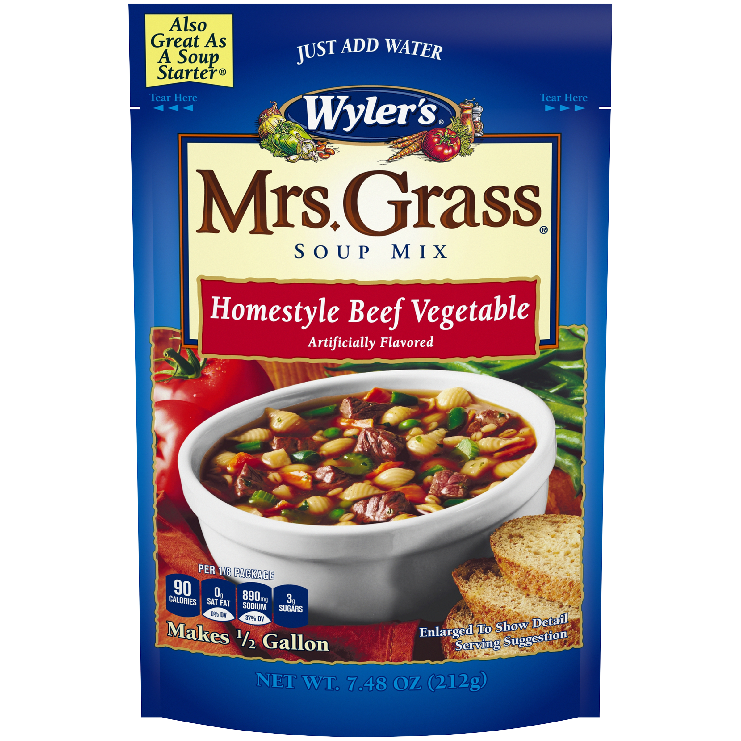 Homestyle Beef Vegetable Hearty Soup Mix