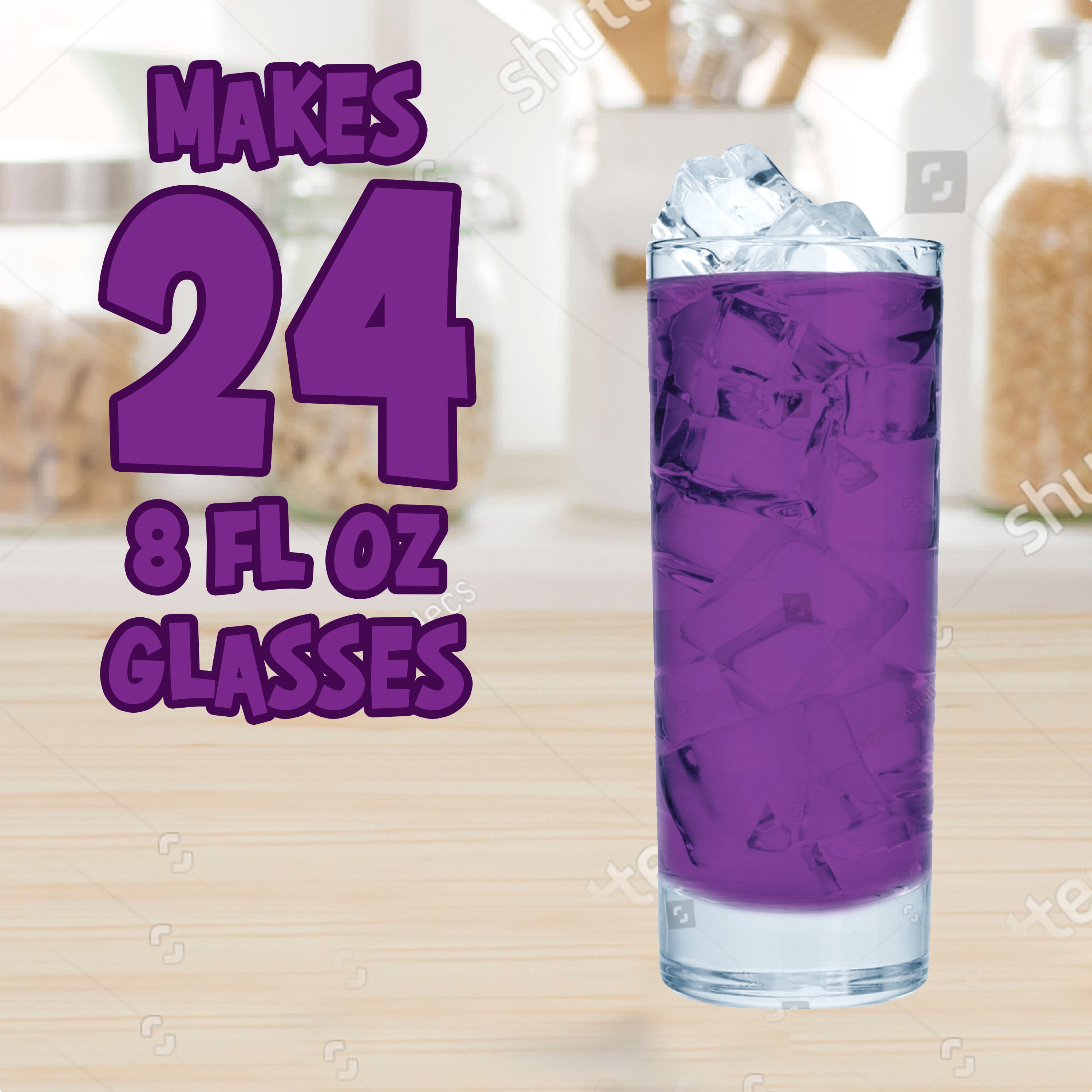 Liquid Grape Artificially Flavored Soft Drink Mix