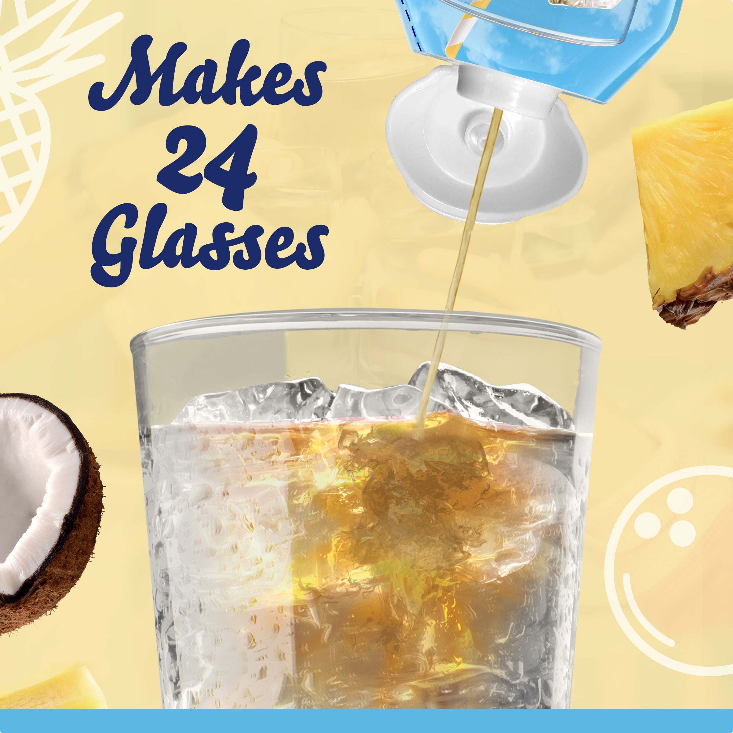 Tropical Coconut Naturally Flavored Drink Mix