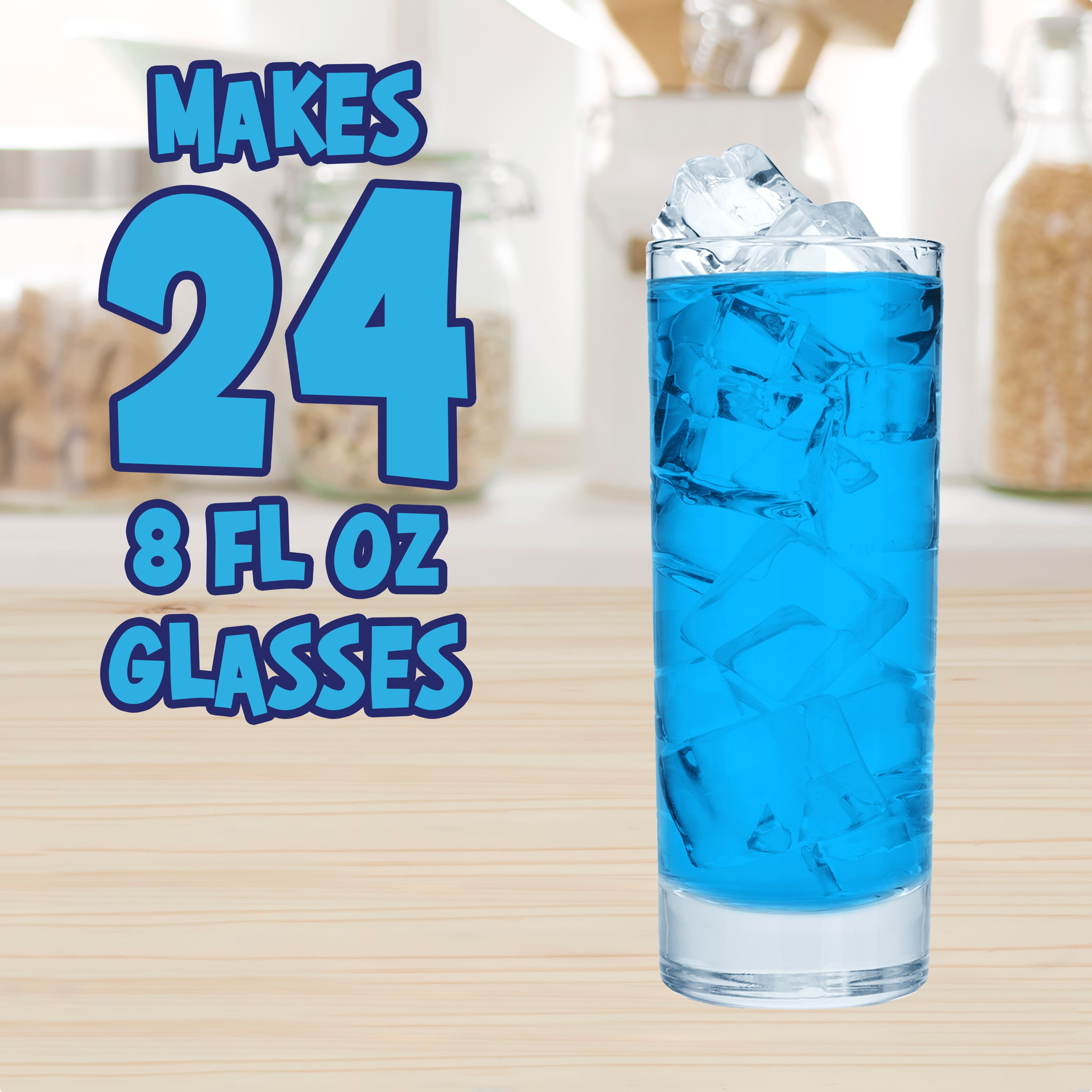 Liquid Blue Raspberry Artificially Flavored Soft Drink Mix