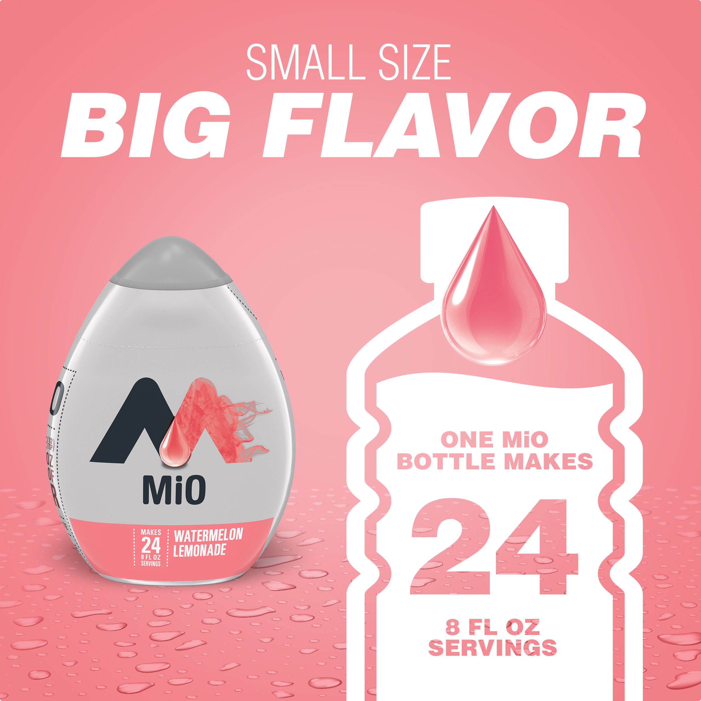 Watermelon Lemonade Naturally Flavored Liquid Water Enhancer