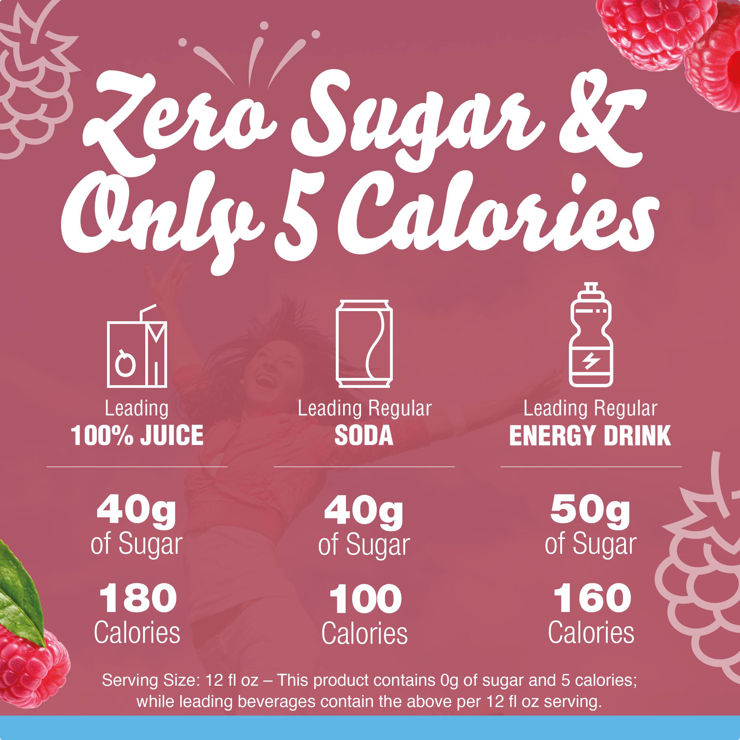 Raspberry Green Tea Naturally Flavored Powdered Drink Mix