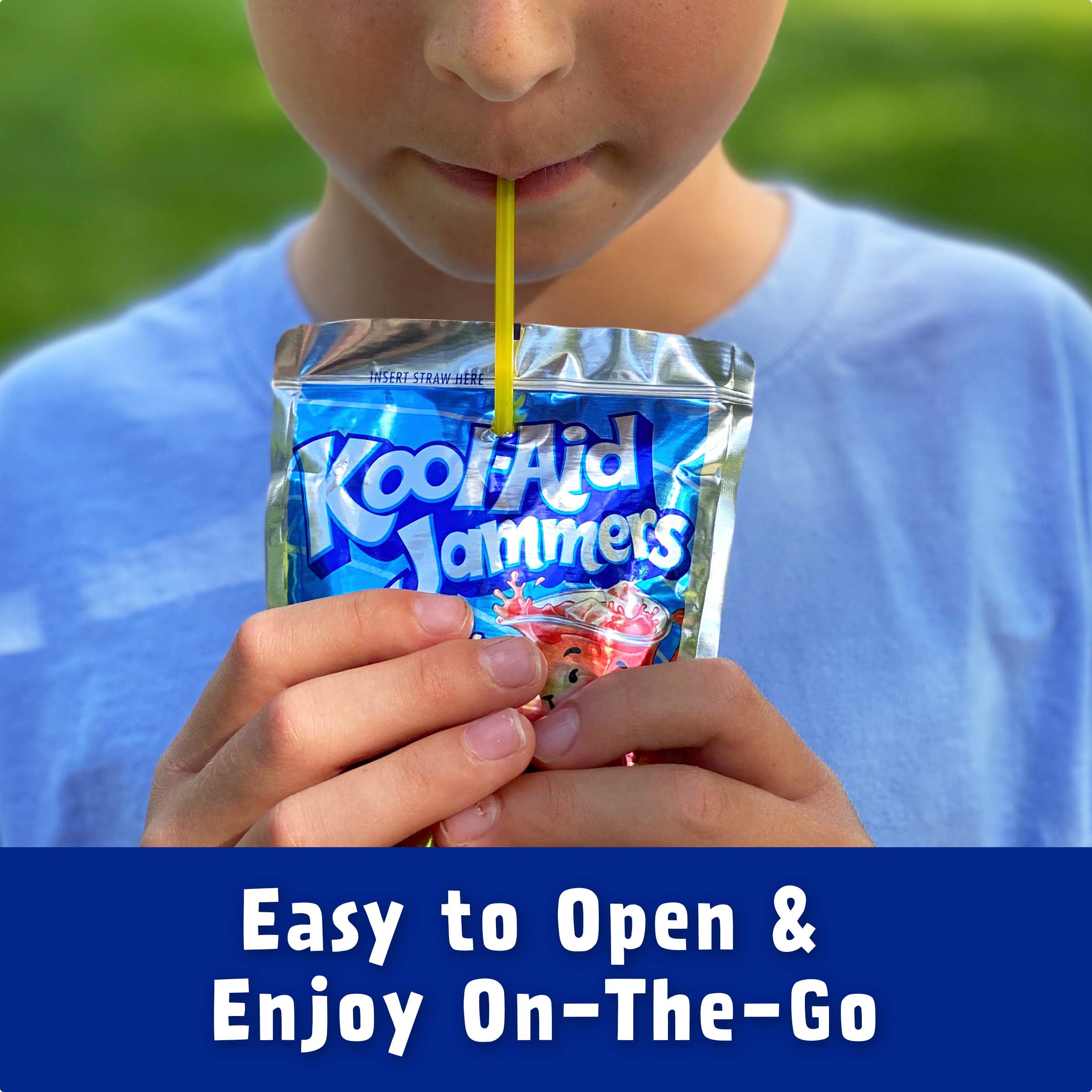 Jammers Blue Raspberry Artificially Flavored Soft Drink