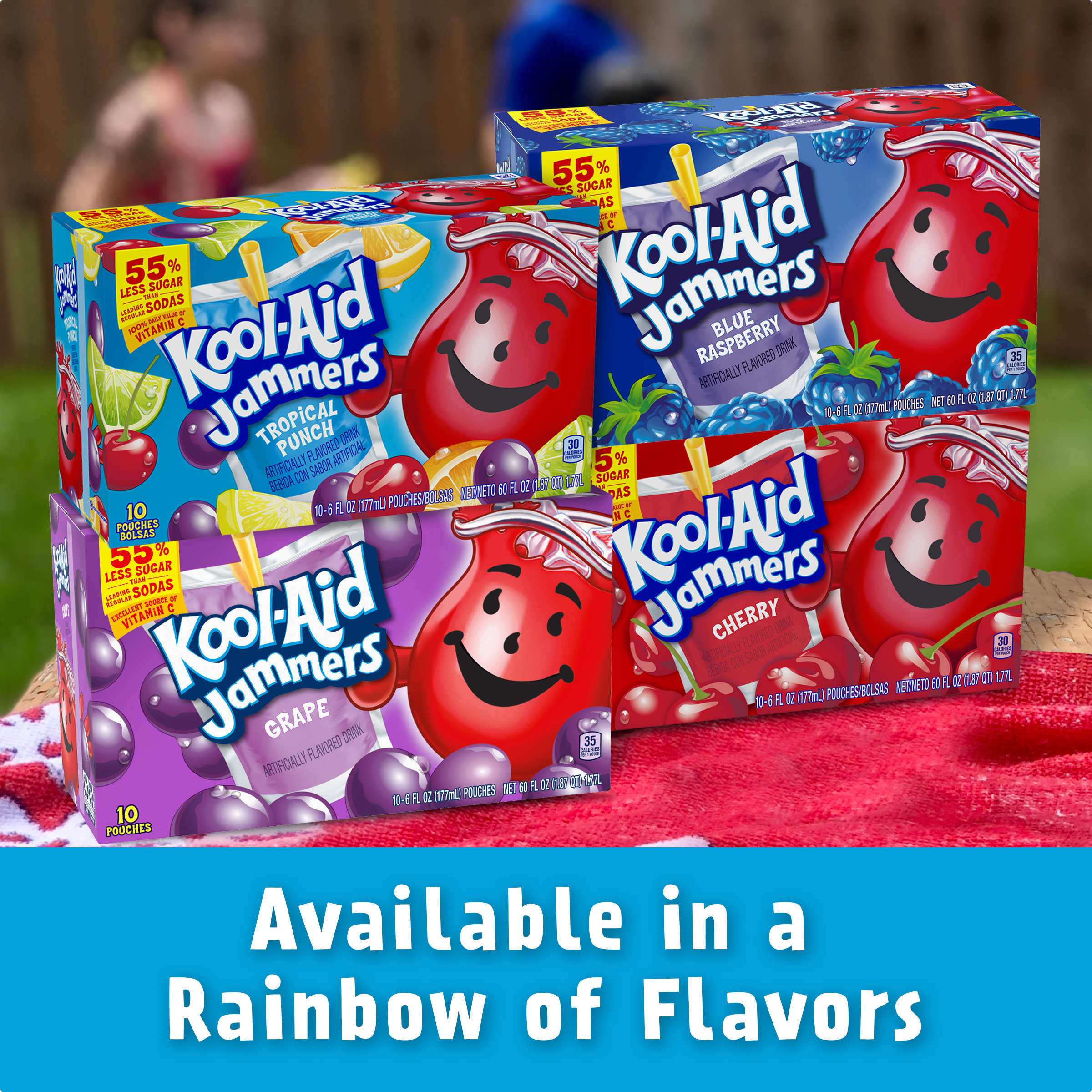 Jammers Tropical Punch Artificially Flavored Soft Drink