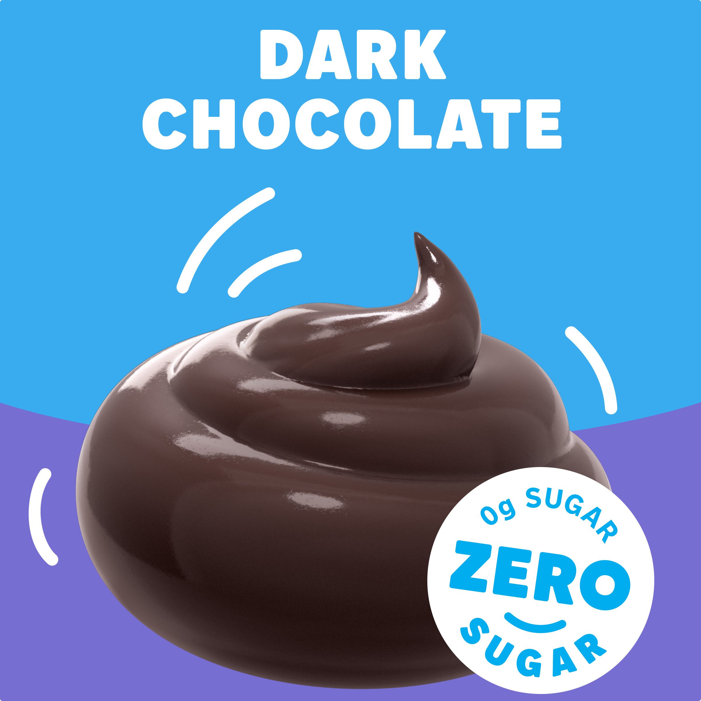 Zero Sugar Dark Chocolate Pudding Snack Cups
