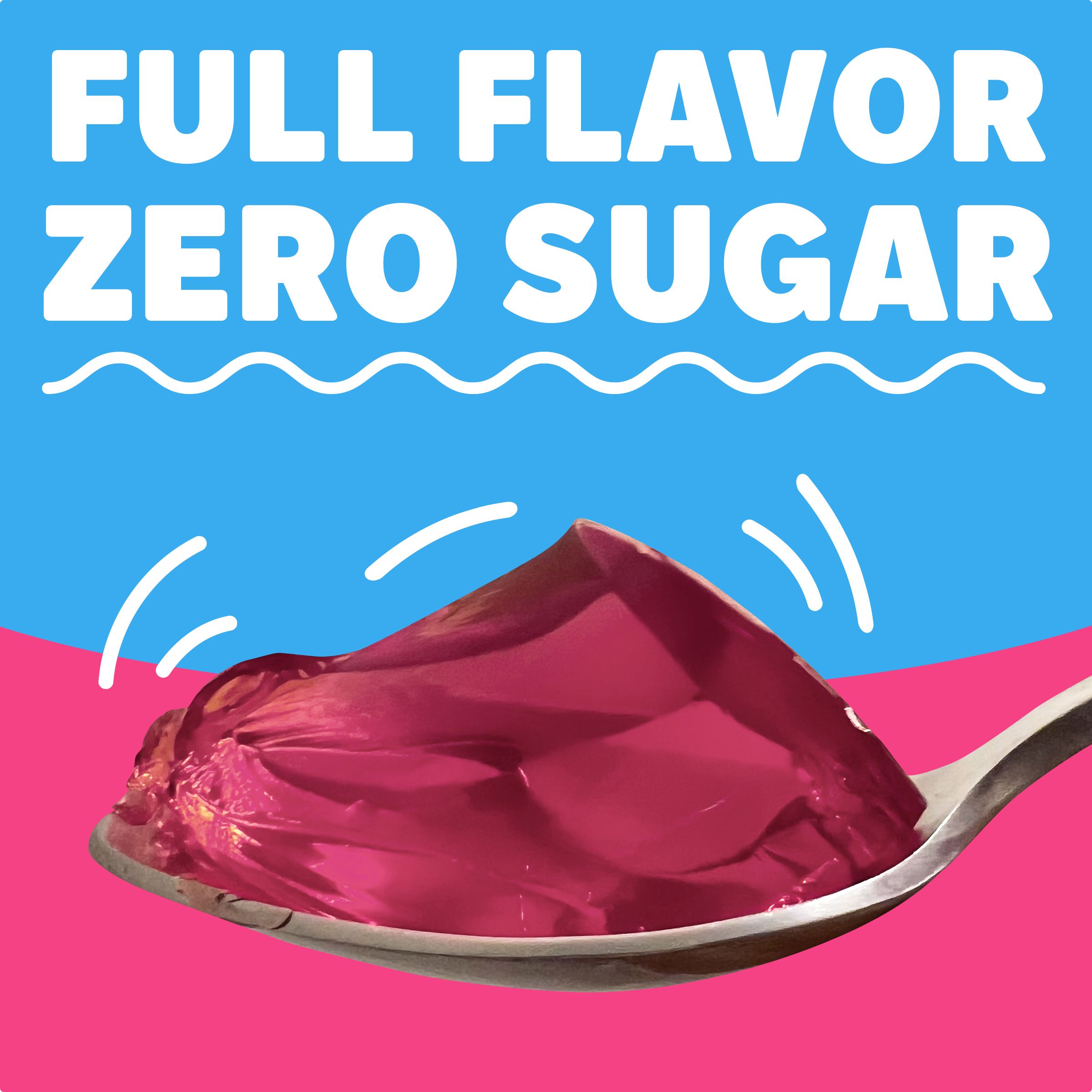 Zero Sugar Raspberry Gelatin Snack Cups