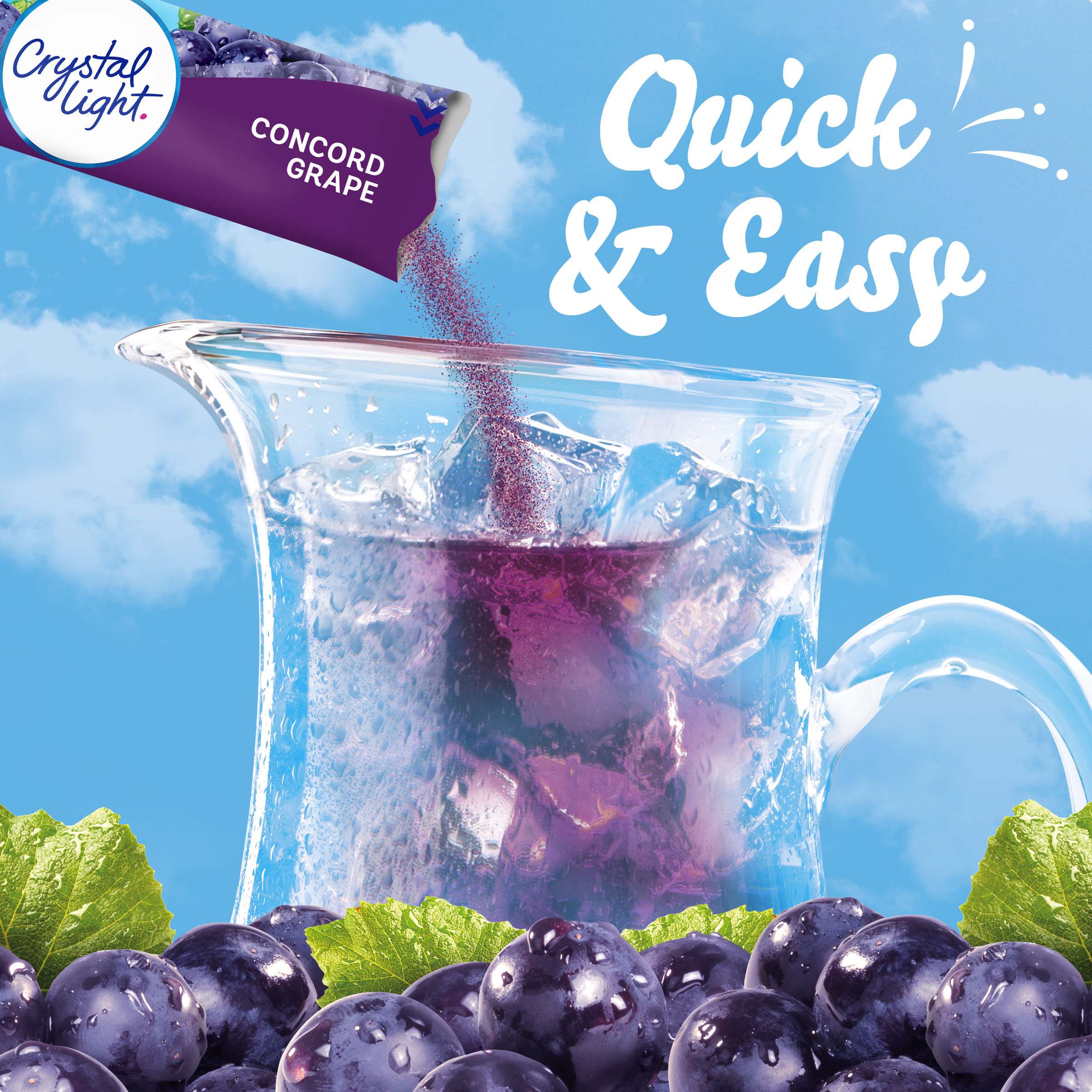 Concord Grape Artificially Flavored Powdered Drink Mix