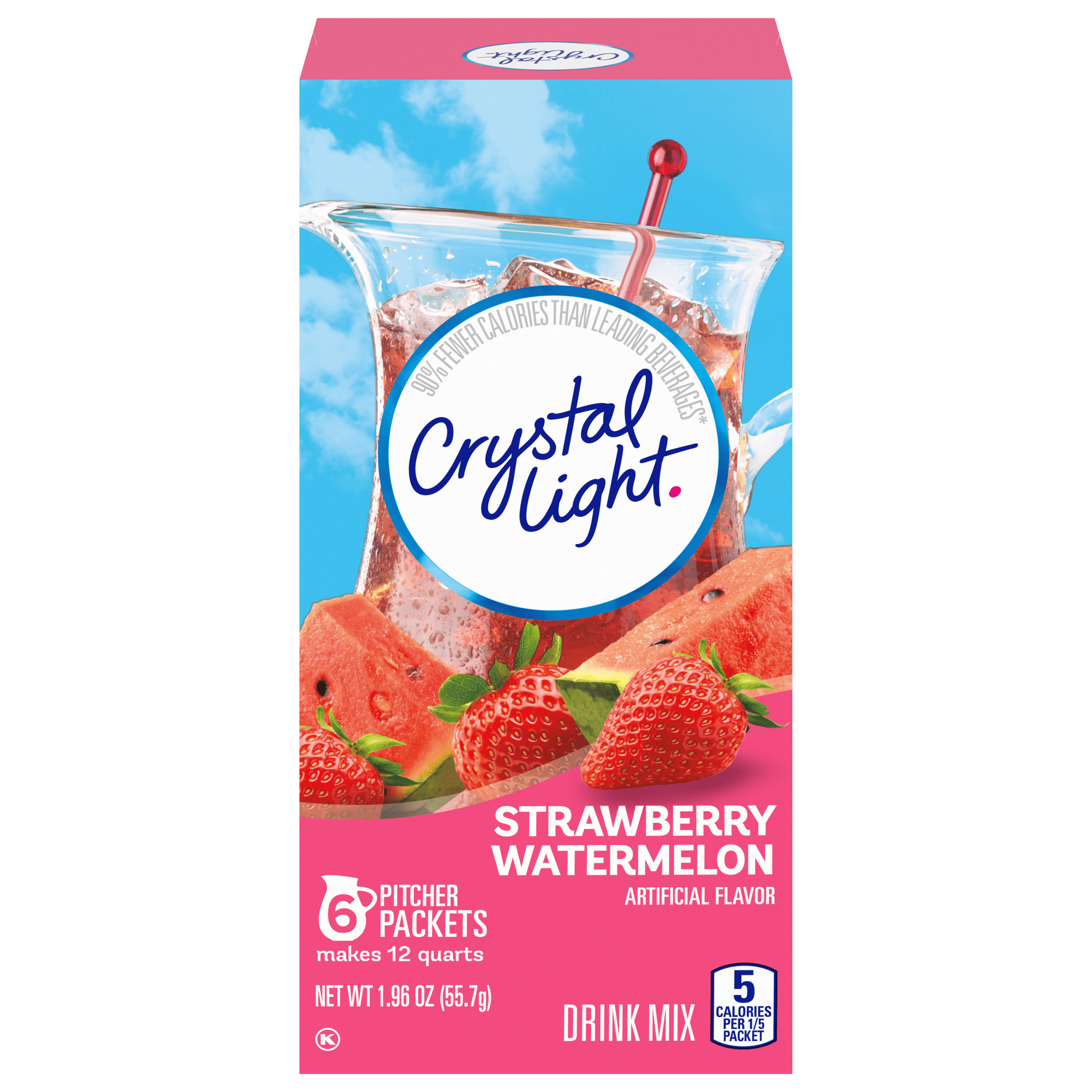 Strawberry Watermelon Artificially Flavored Powdered Drink Mix