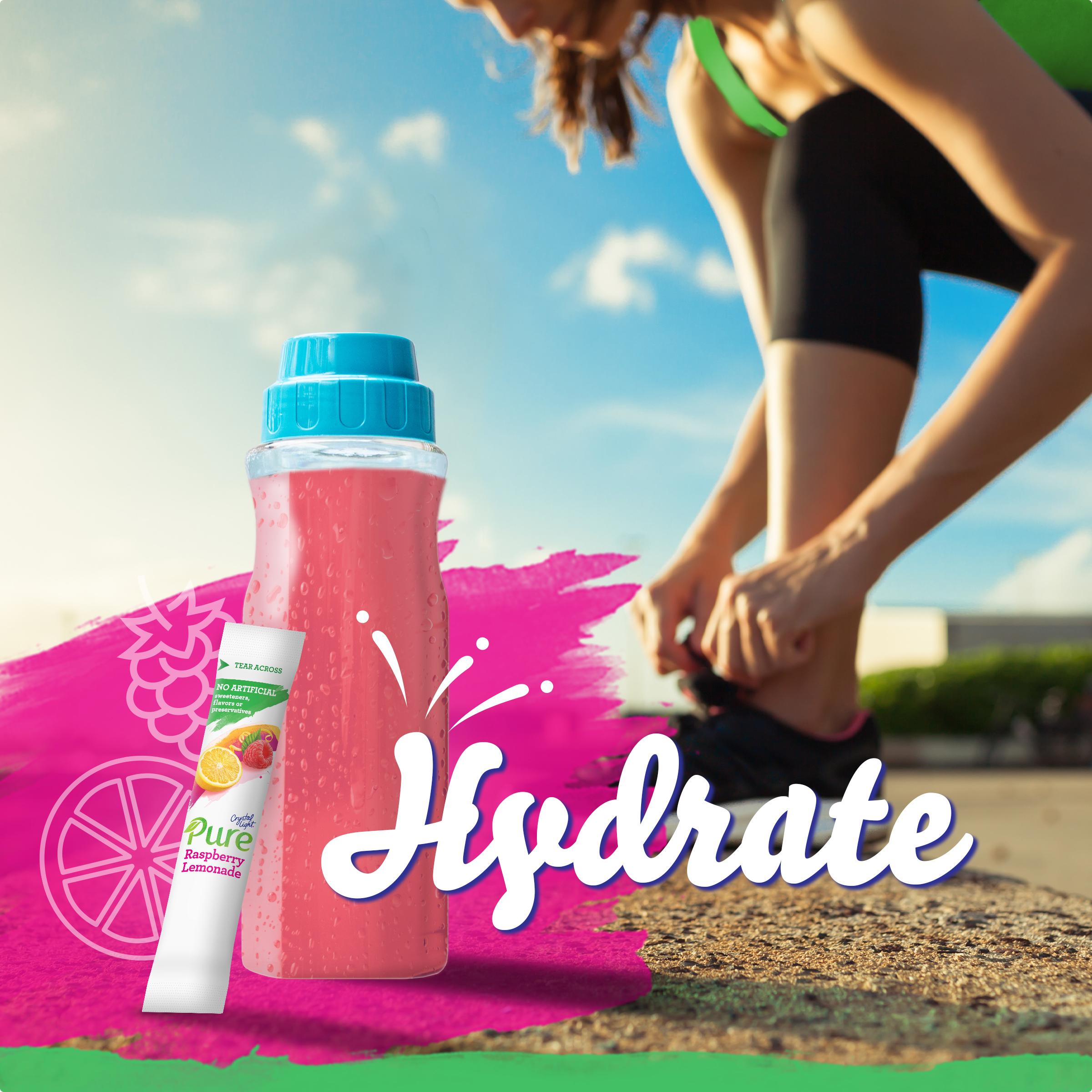 Pure Raspberry Lemonade Powdered Drink Mix