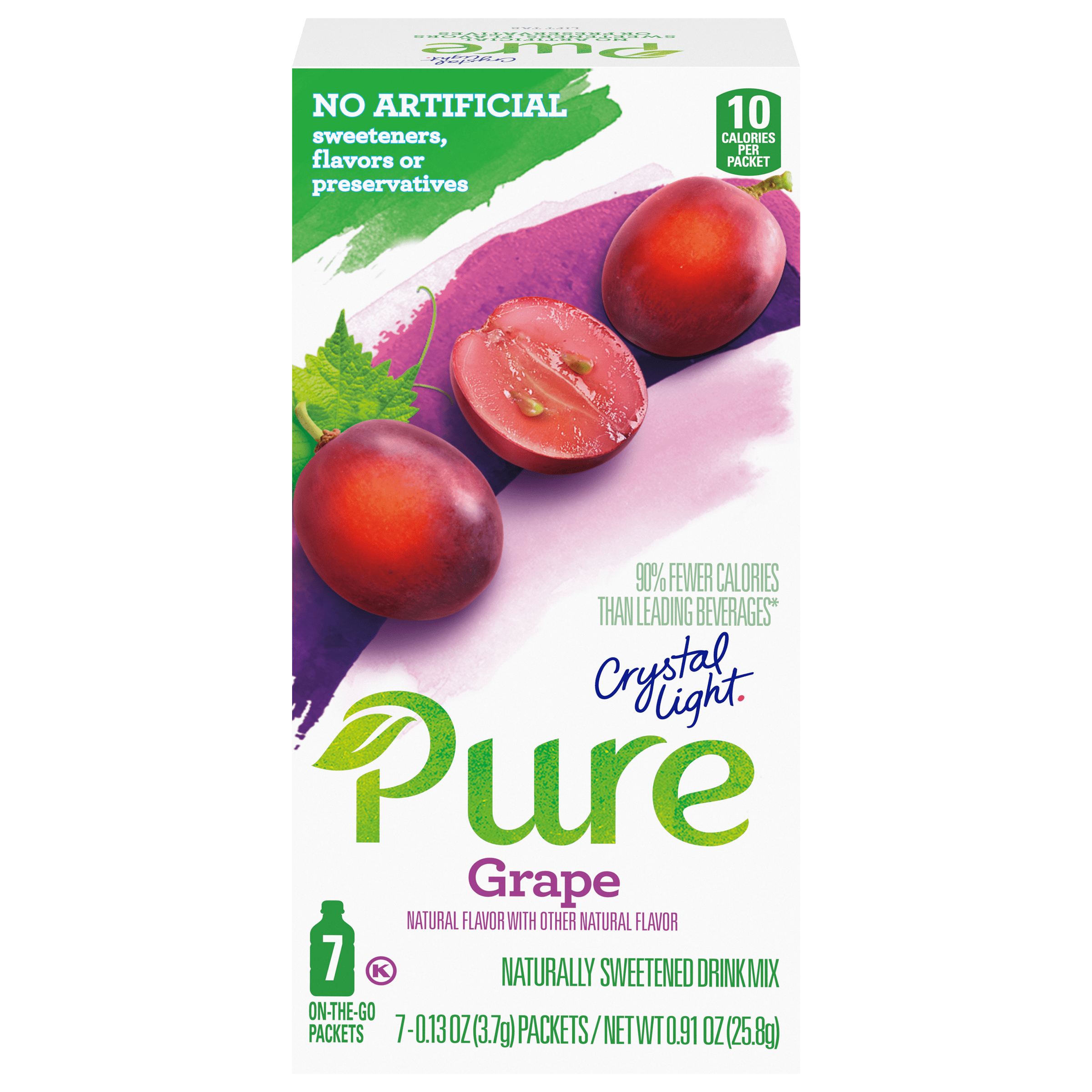 Pure Grape Powdered Drink Mix with No Artificial Sweeteners