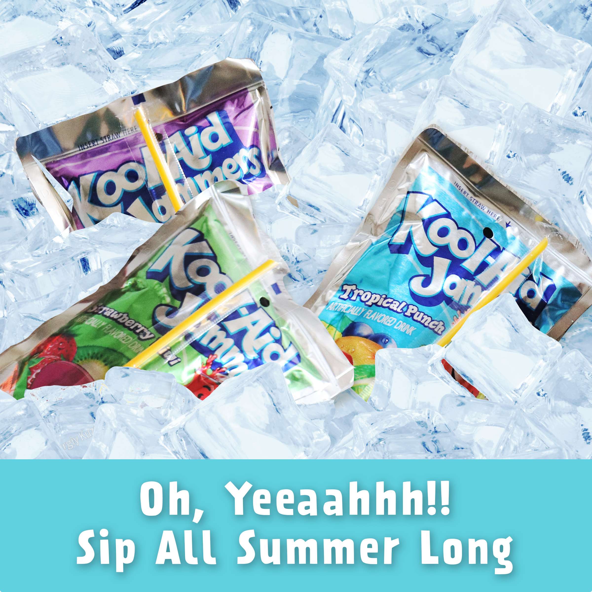 Summer Blast Jammers Boomin' Berry Artificially Flavored Soft Drink