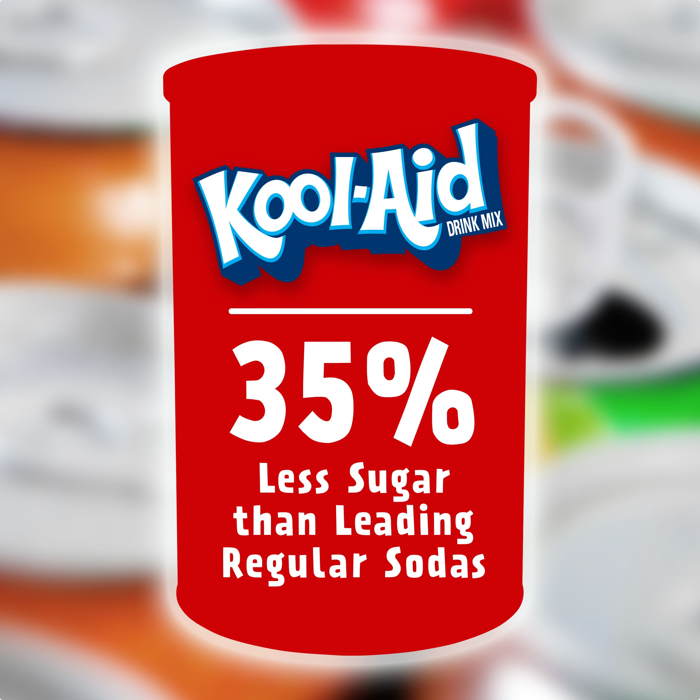 Sugar-Sweetened Cherry Artificially Flavored Powdered Soft Drink Mix