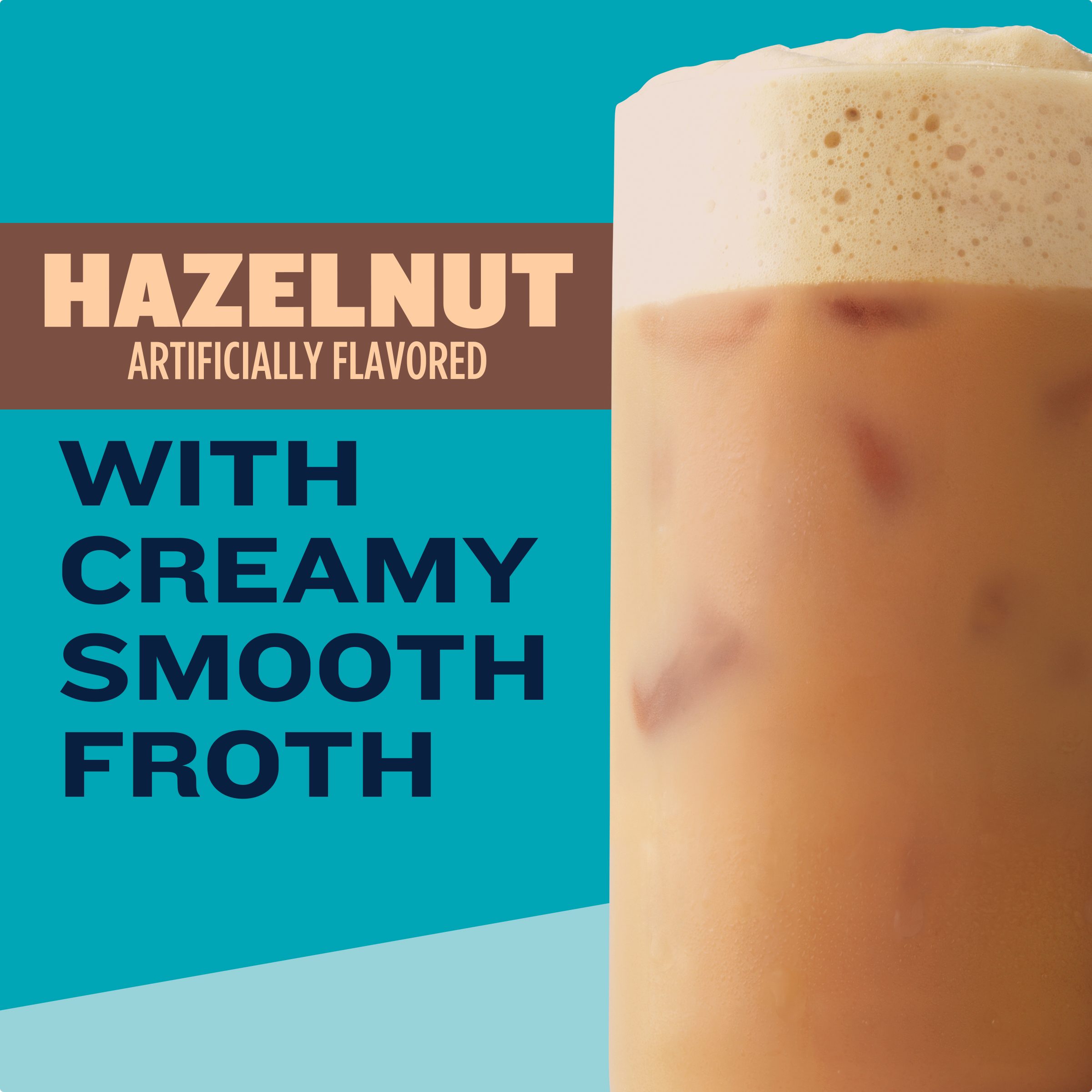 Hazelnut Latte Single Serve Instant Coffee Beverage Mix