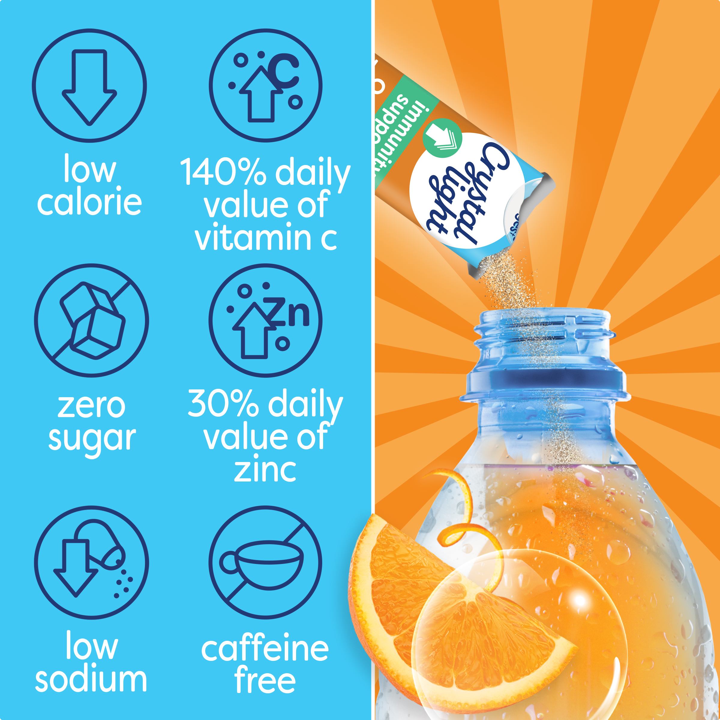 Immunity Support Orange Tangerine Powdered Drink Mix