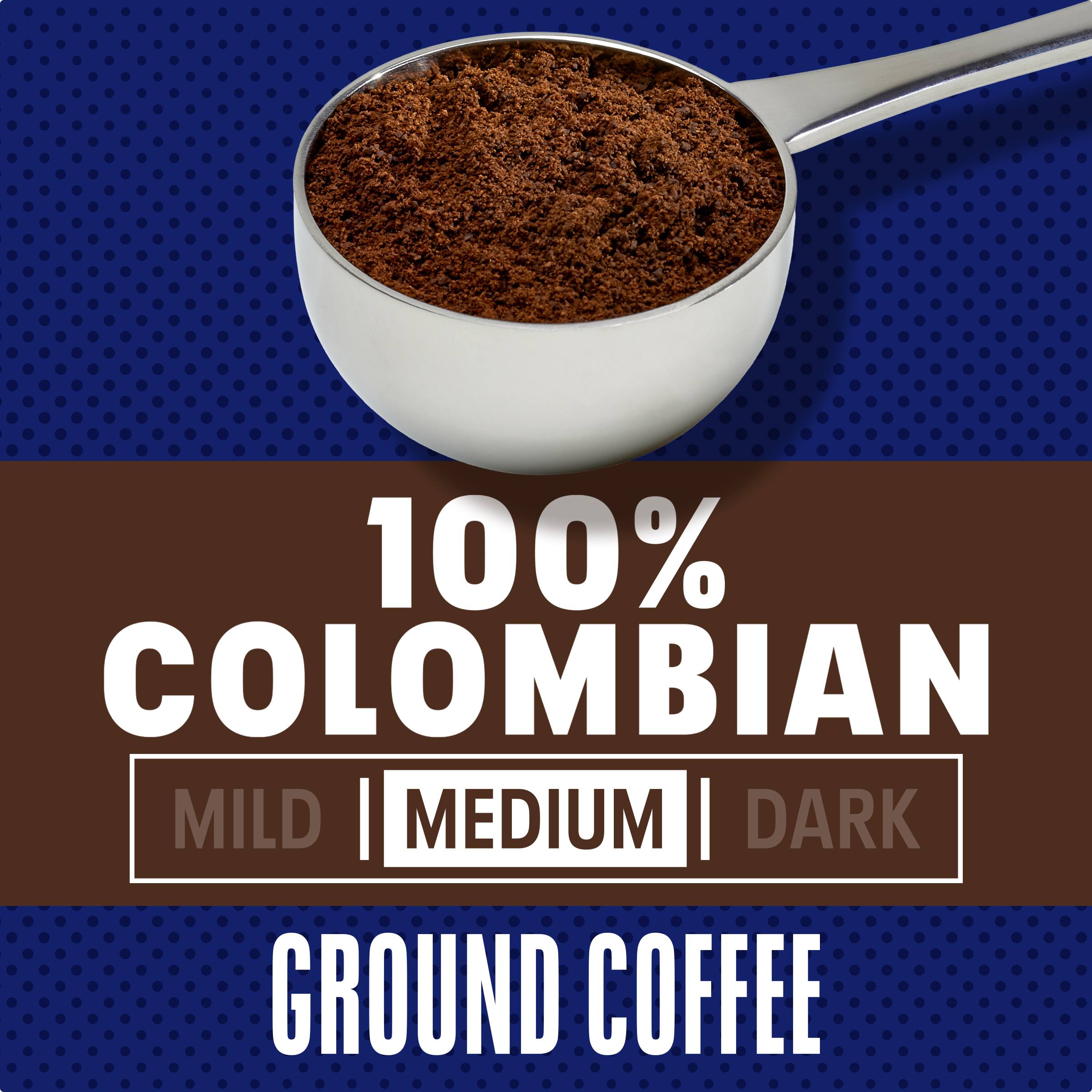 100% Colombian Ground Coffee