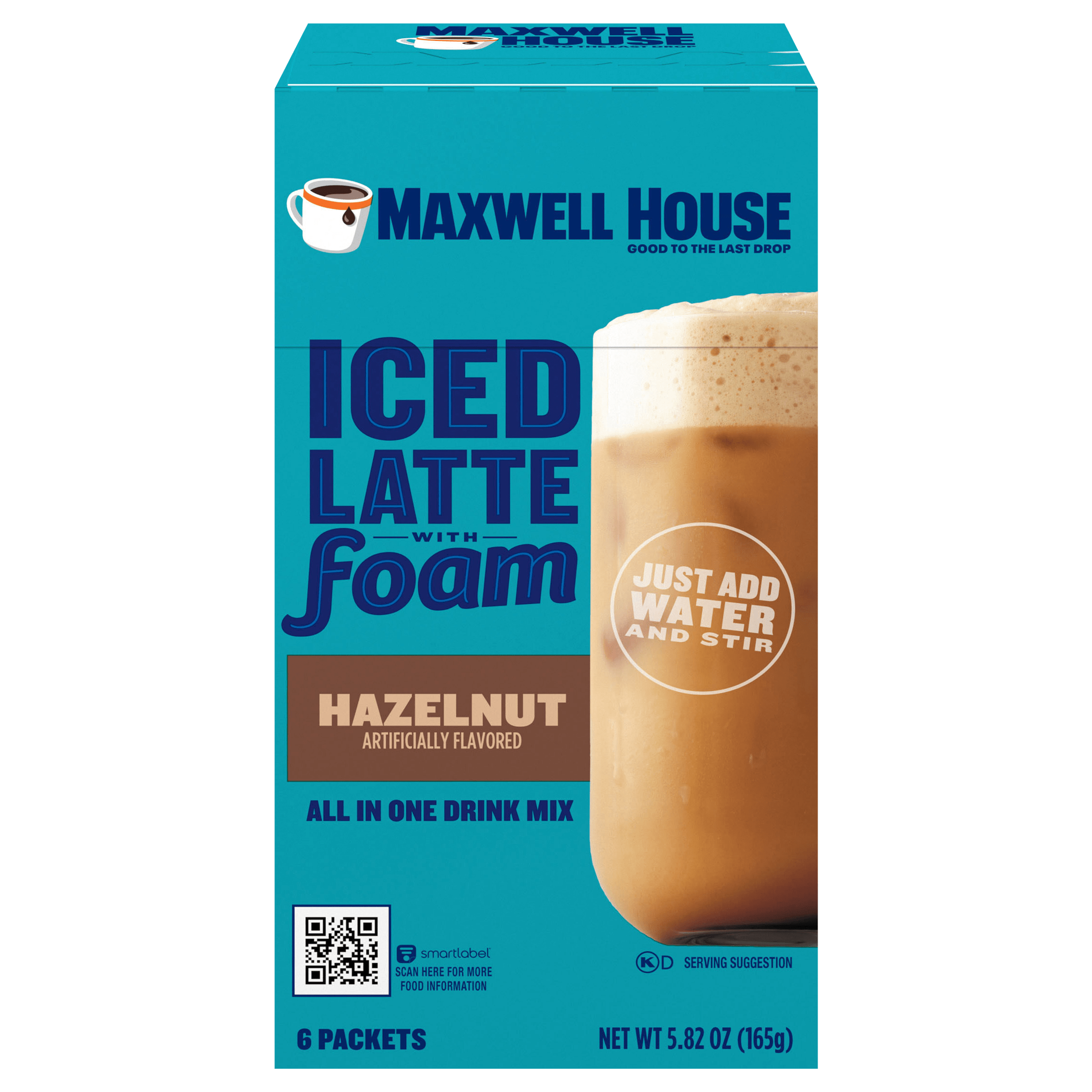 Maxwell house iced latte hazelnut hotsell