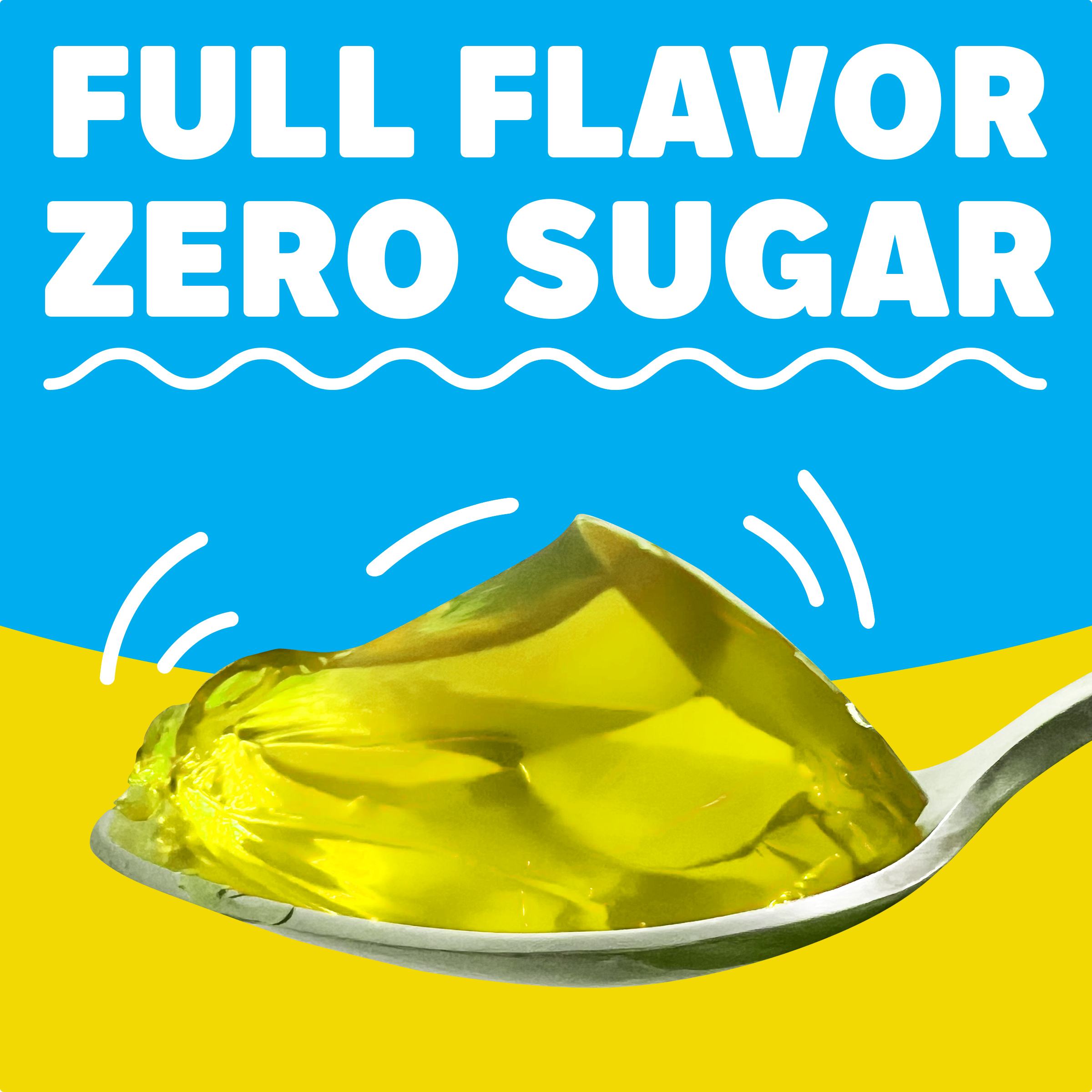 Zero Sugar Lemon Flavor Gelatin