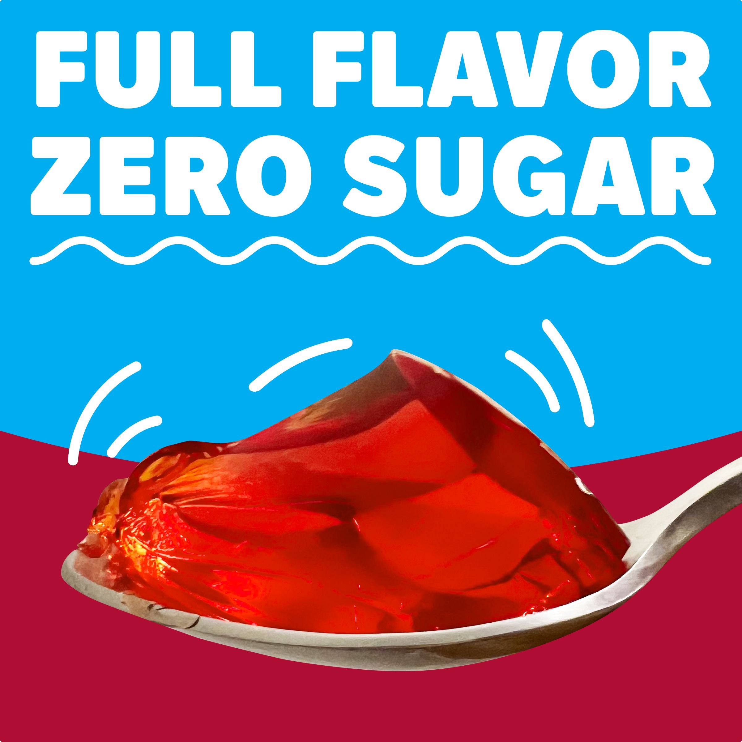 Zero Sugar Cherry Flavor Gelatin