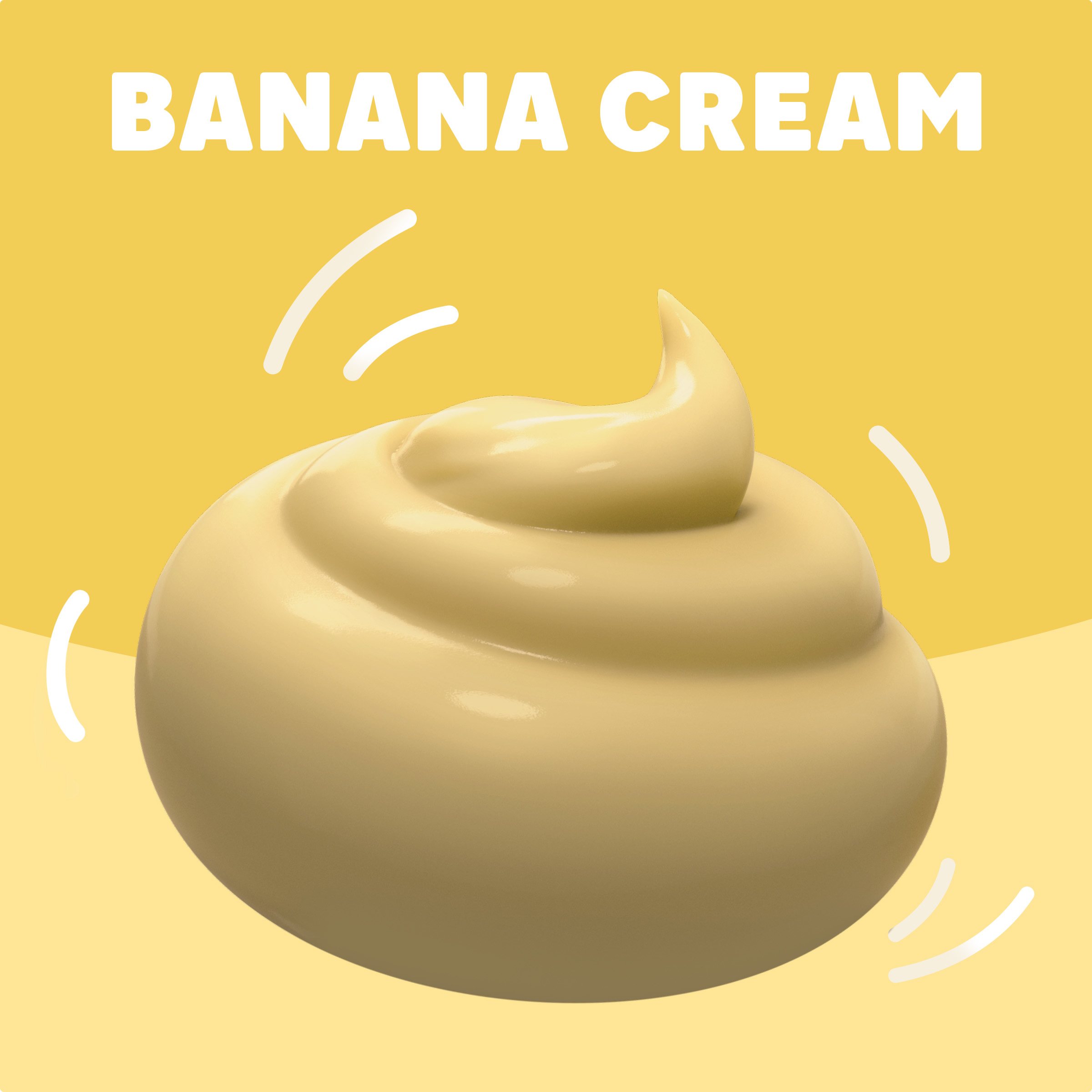 Banana Cream Instant Pudding Pie Filling Mix JELL O Products Heinz