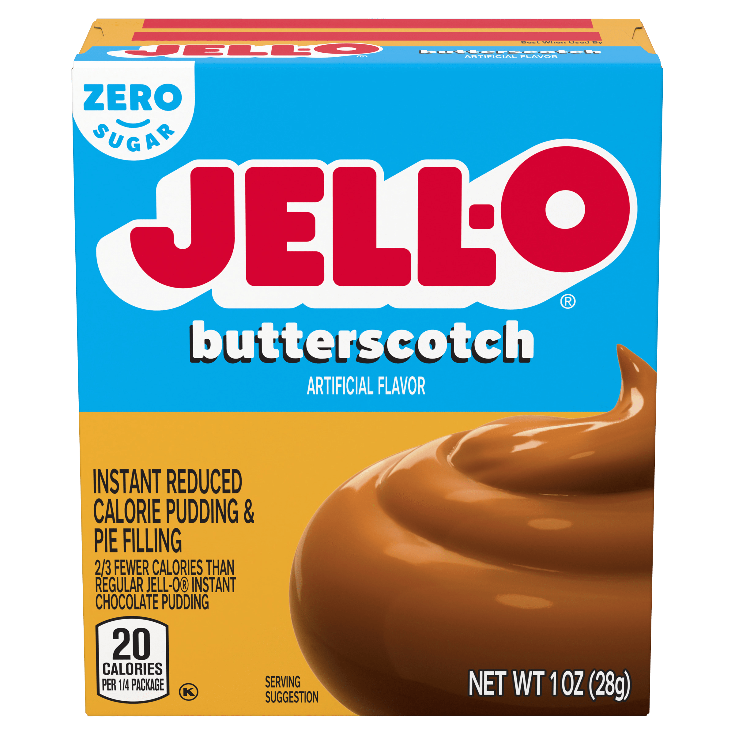 Zero Sugar Butterscotch Flavor Instant Pudding & Pie Filling