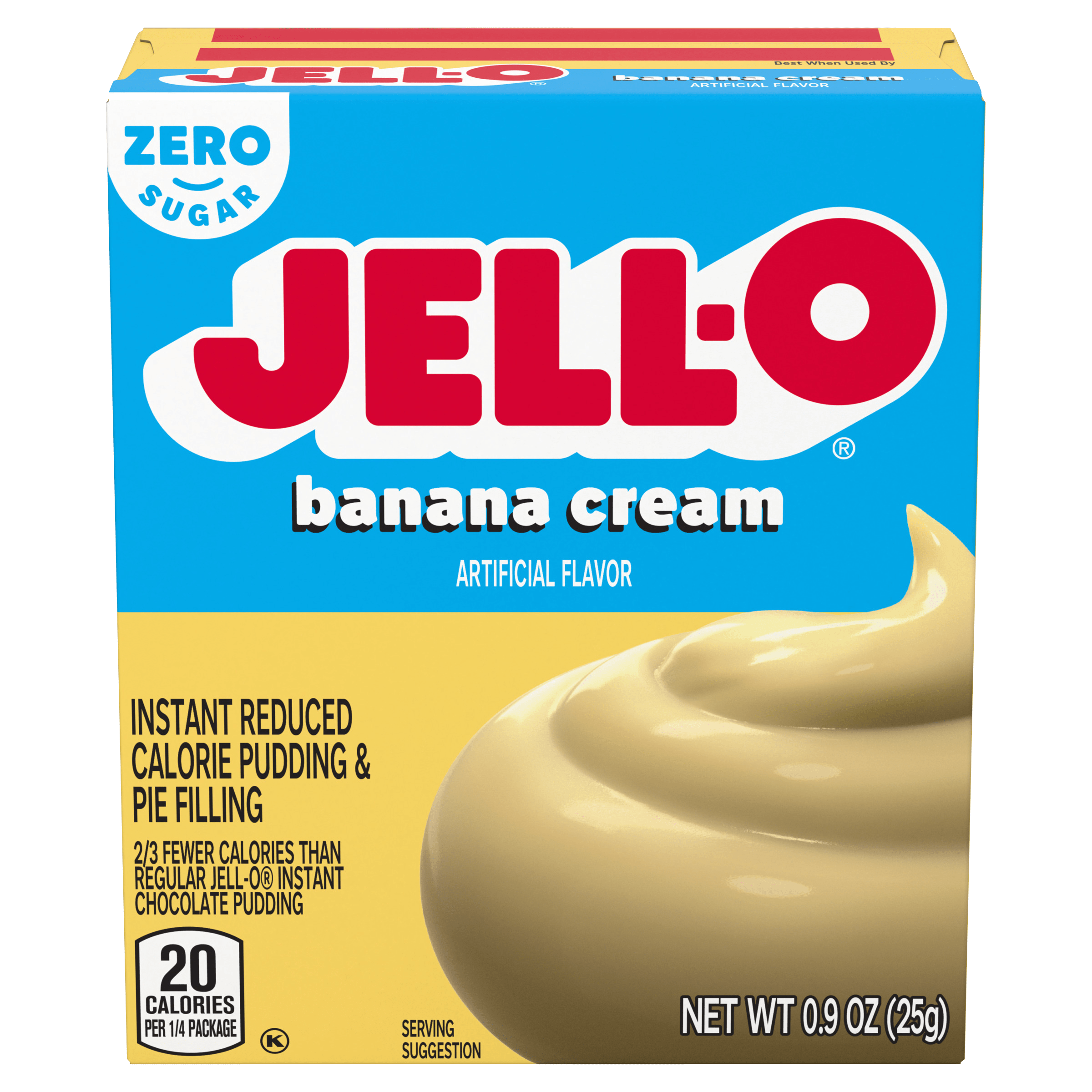 Zero Sugar Banana Cream Instant Pudding & Pie Filling