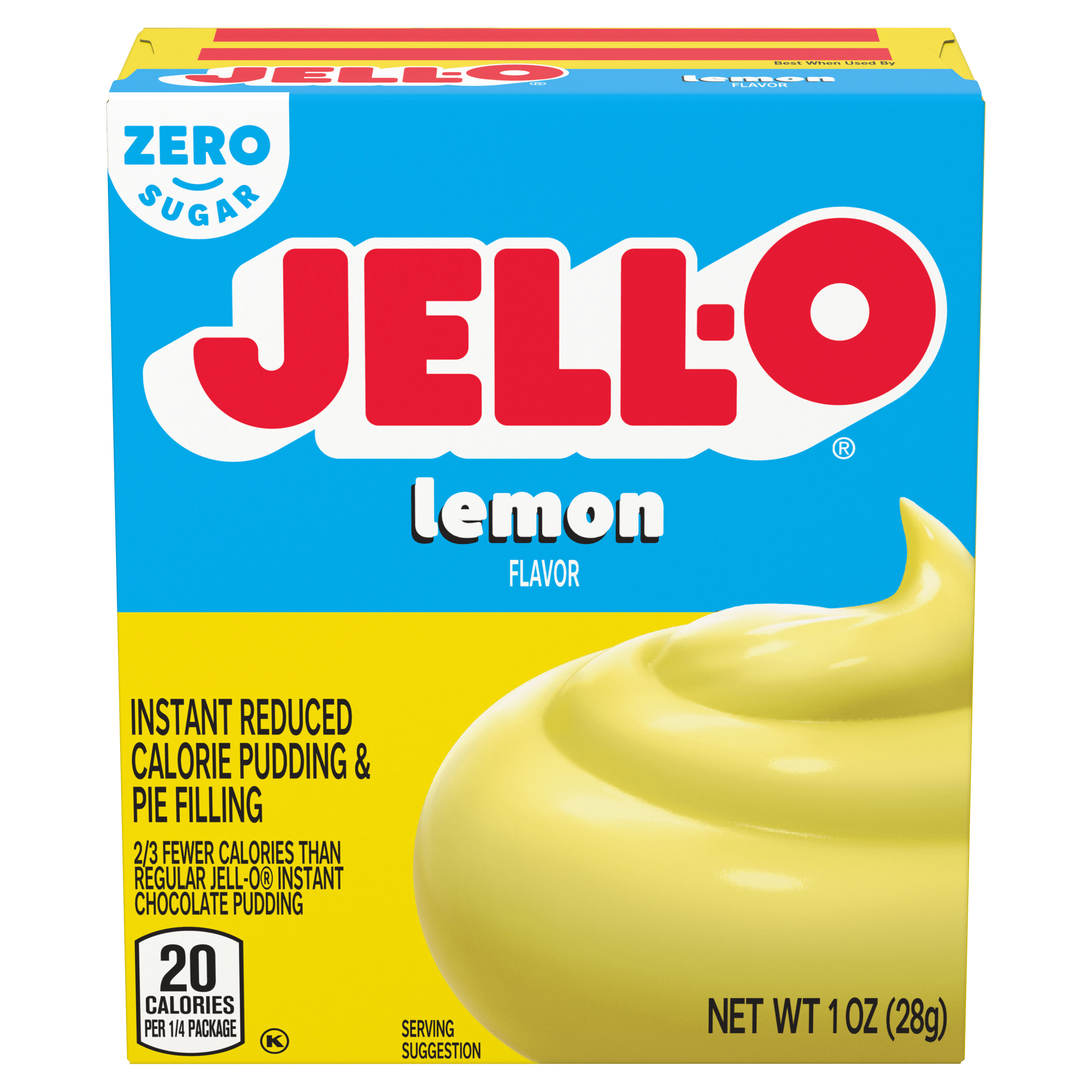 Zero Sugar Lemon Flavor Instant Pudding & Pie Filling