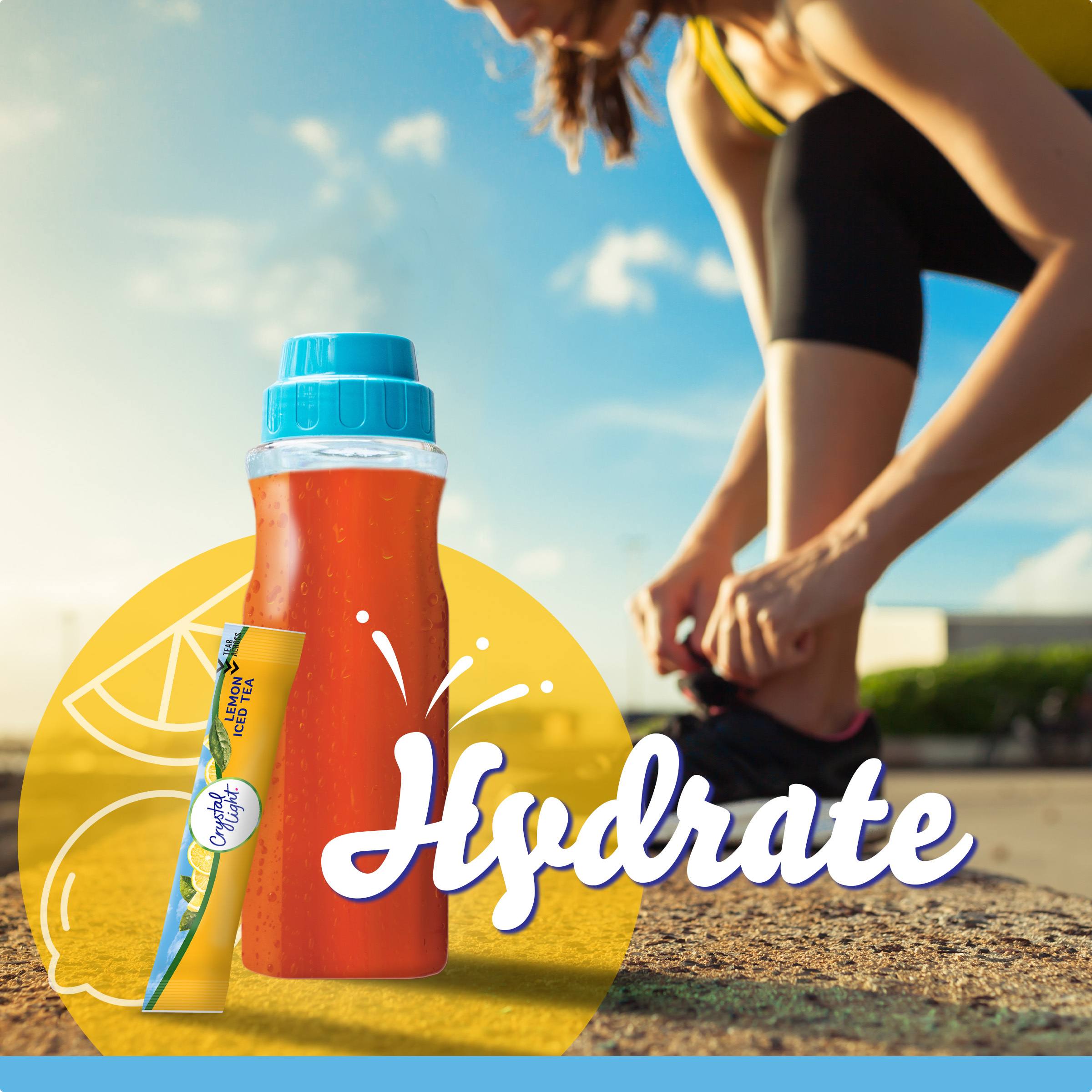 Lemon Iced Tea Naturally Flavored Powdered Drink Mix