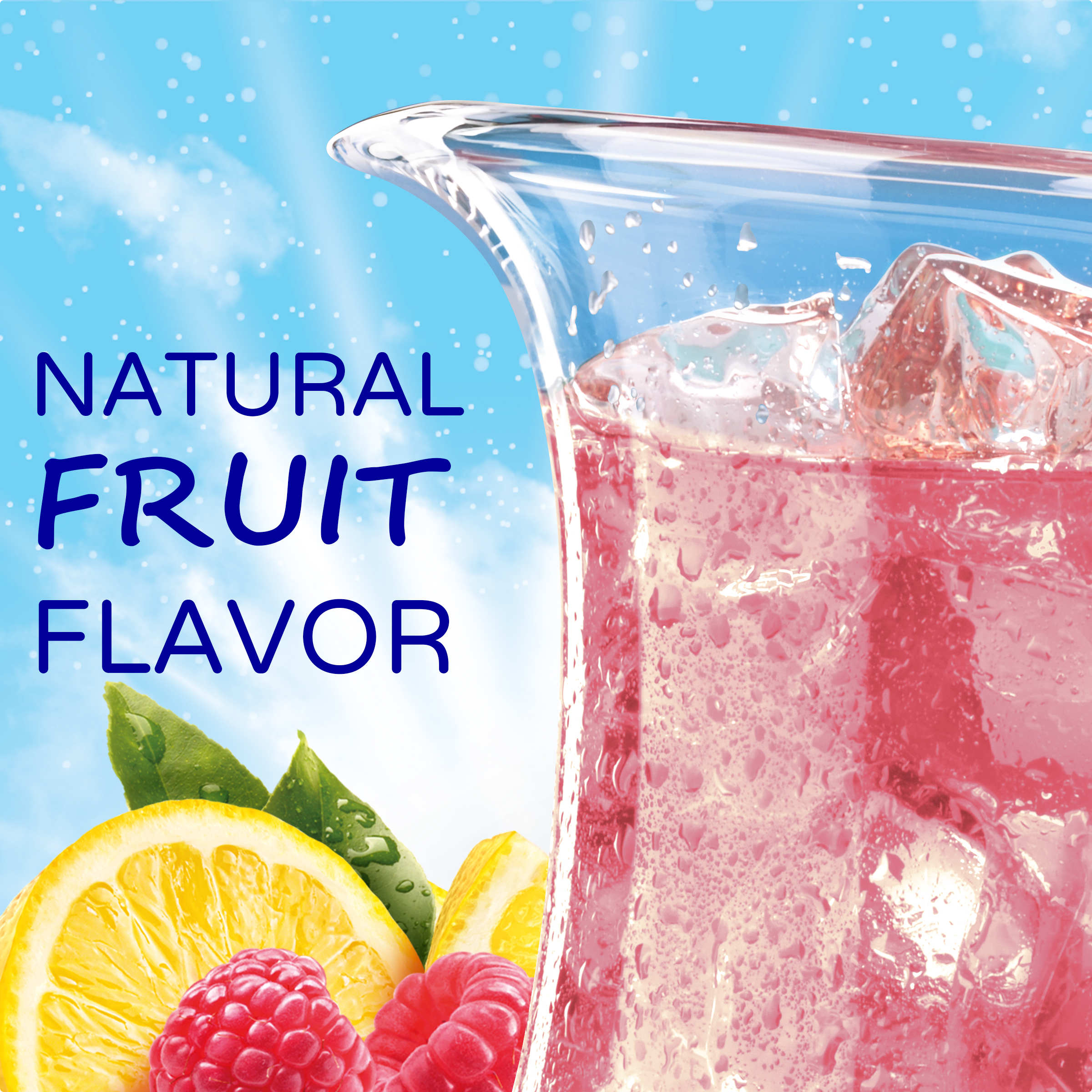 Raspberry Lemonade Artificially Flavored Powdered Drink Mix