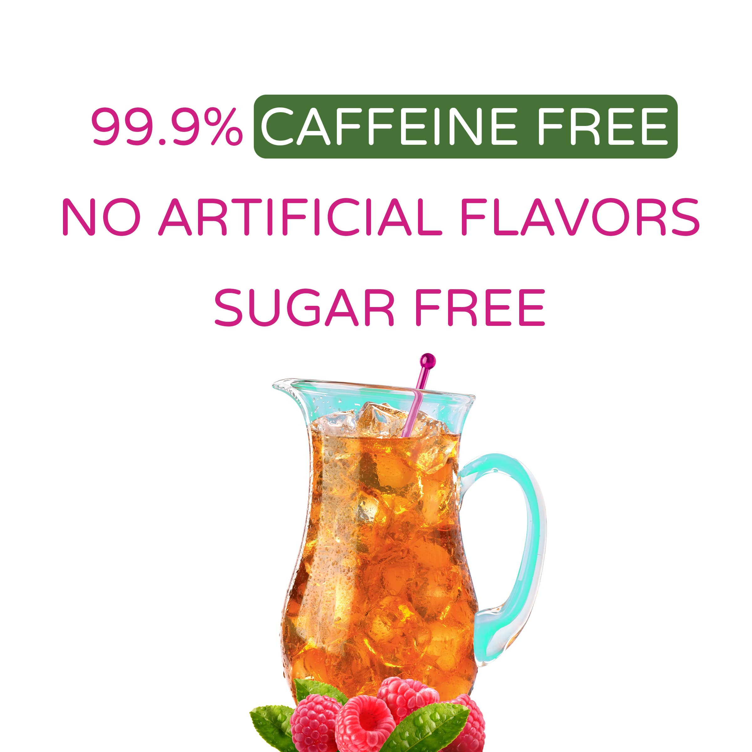 Raspberry Ice Artificially Flavored Powdered Drink Mix