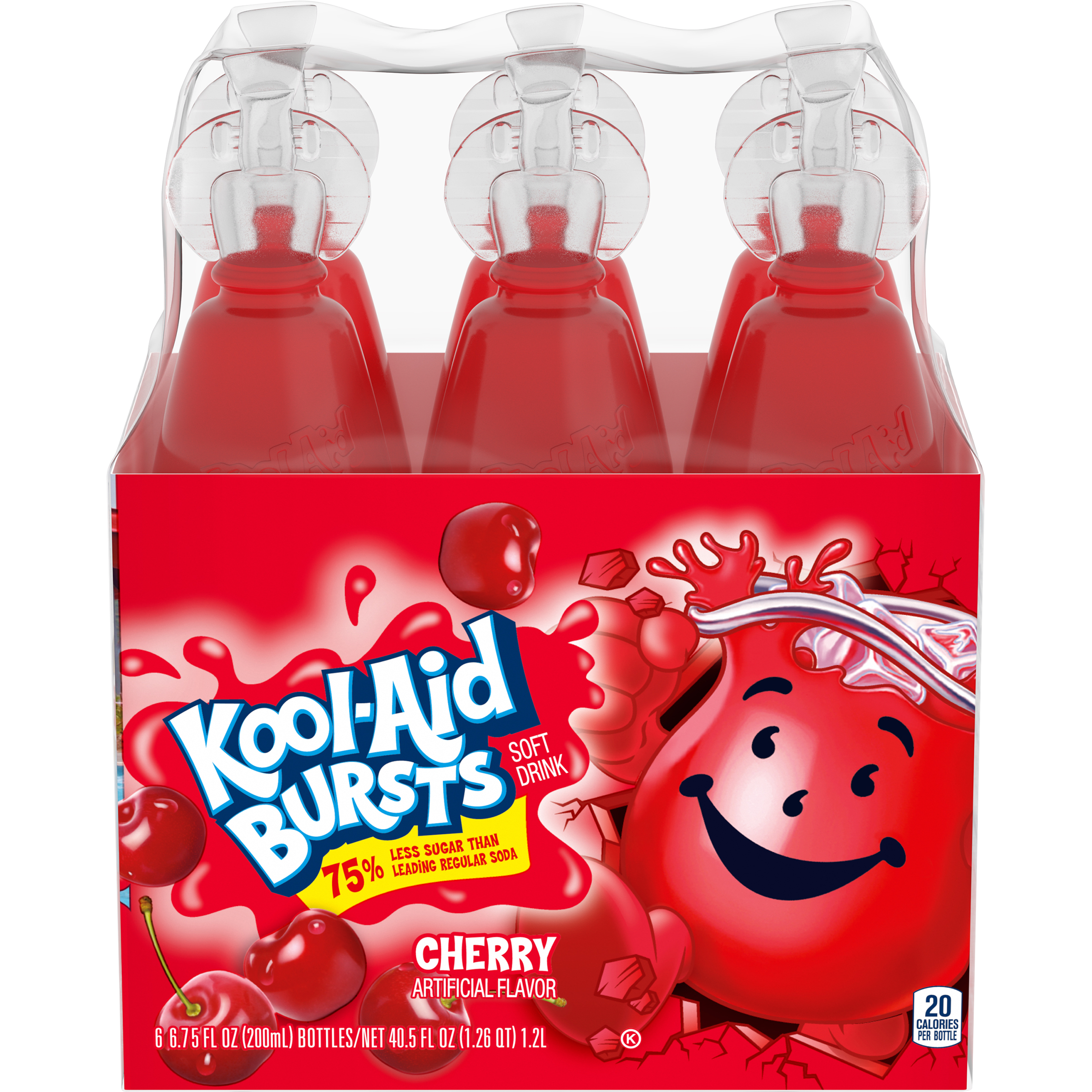 Bursts Cherry Artificially Flavored Soft Drink