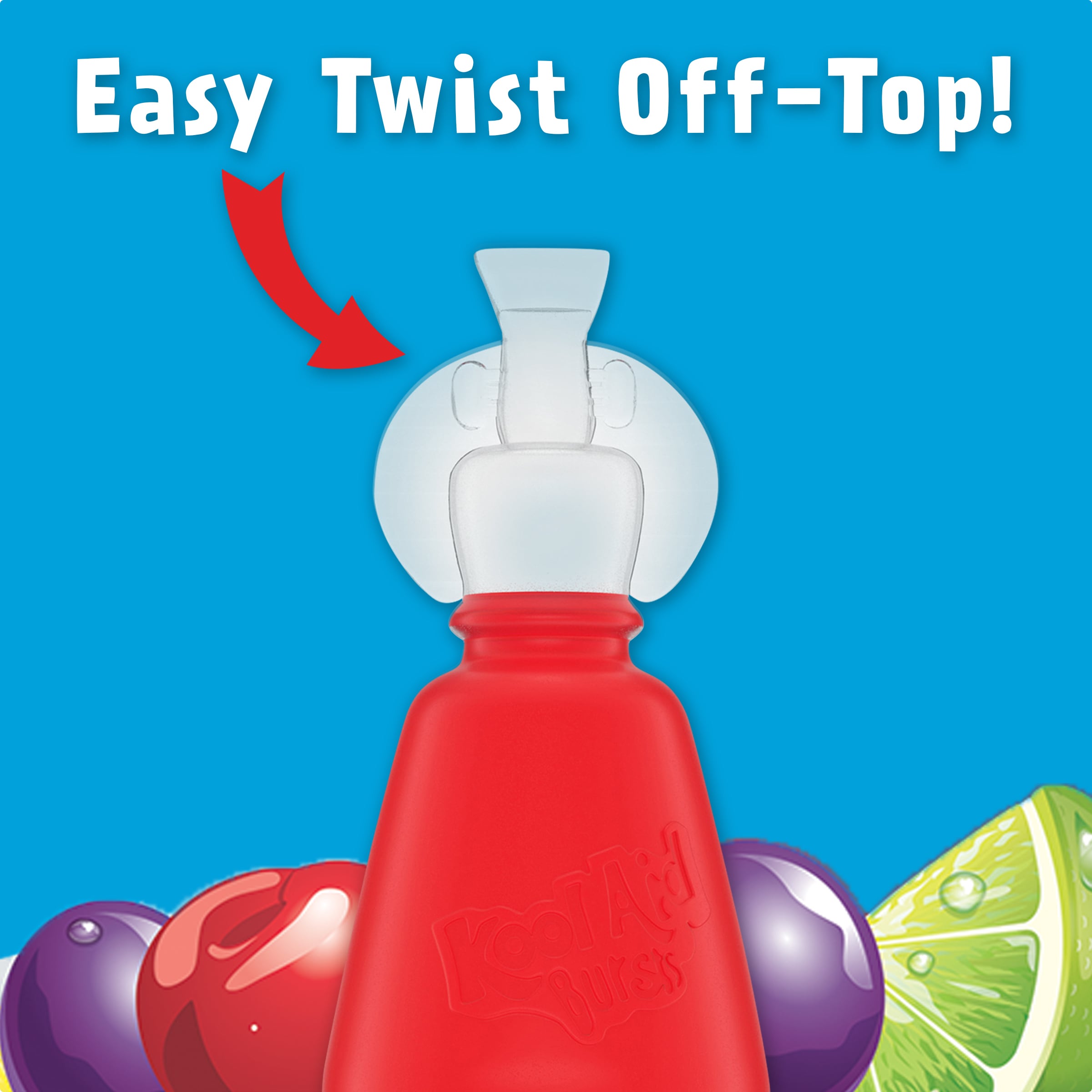 Bursts Tropical Punch Artificially Flavored Soft Drink